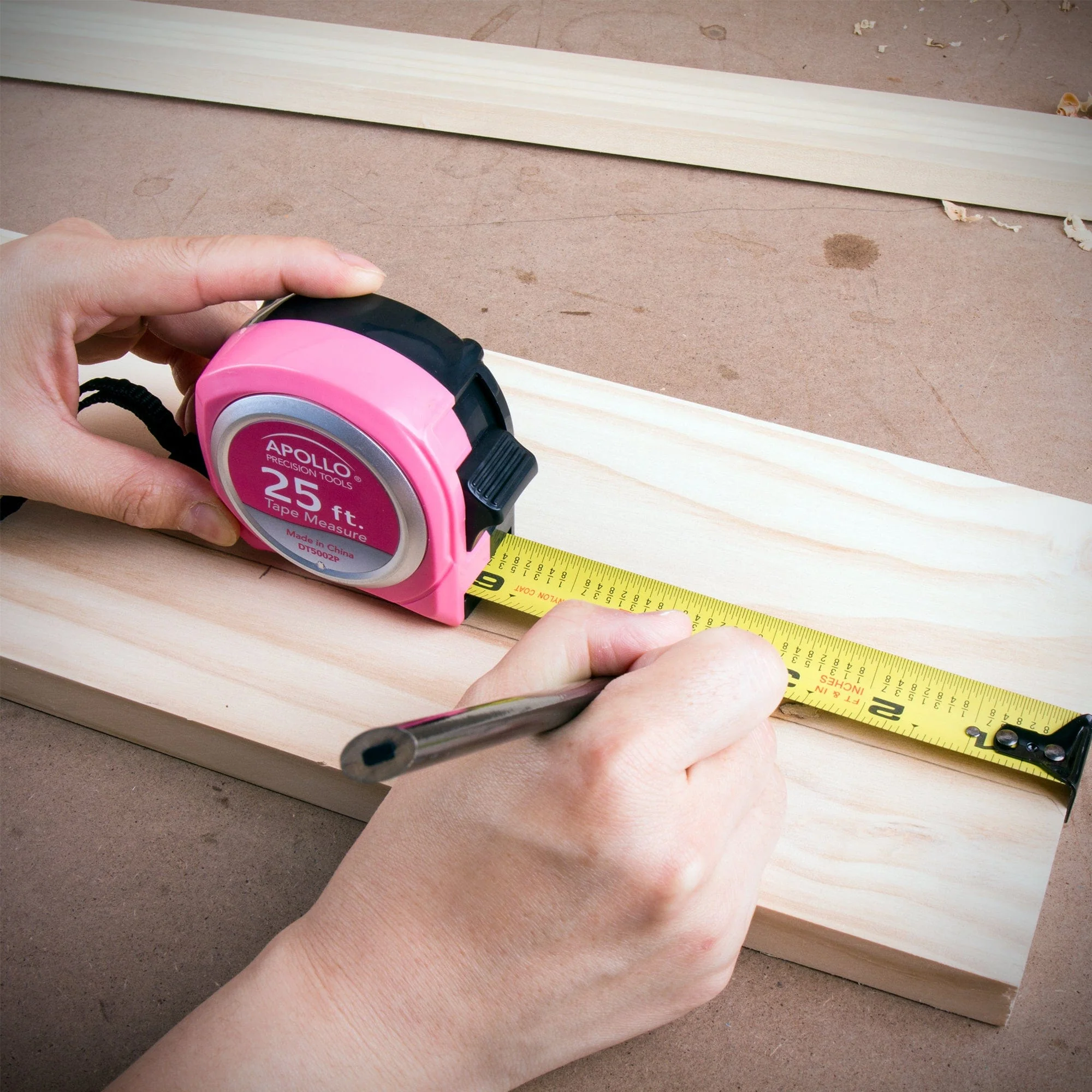 25ft. Tape Measure - Pink - Image 6