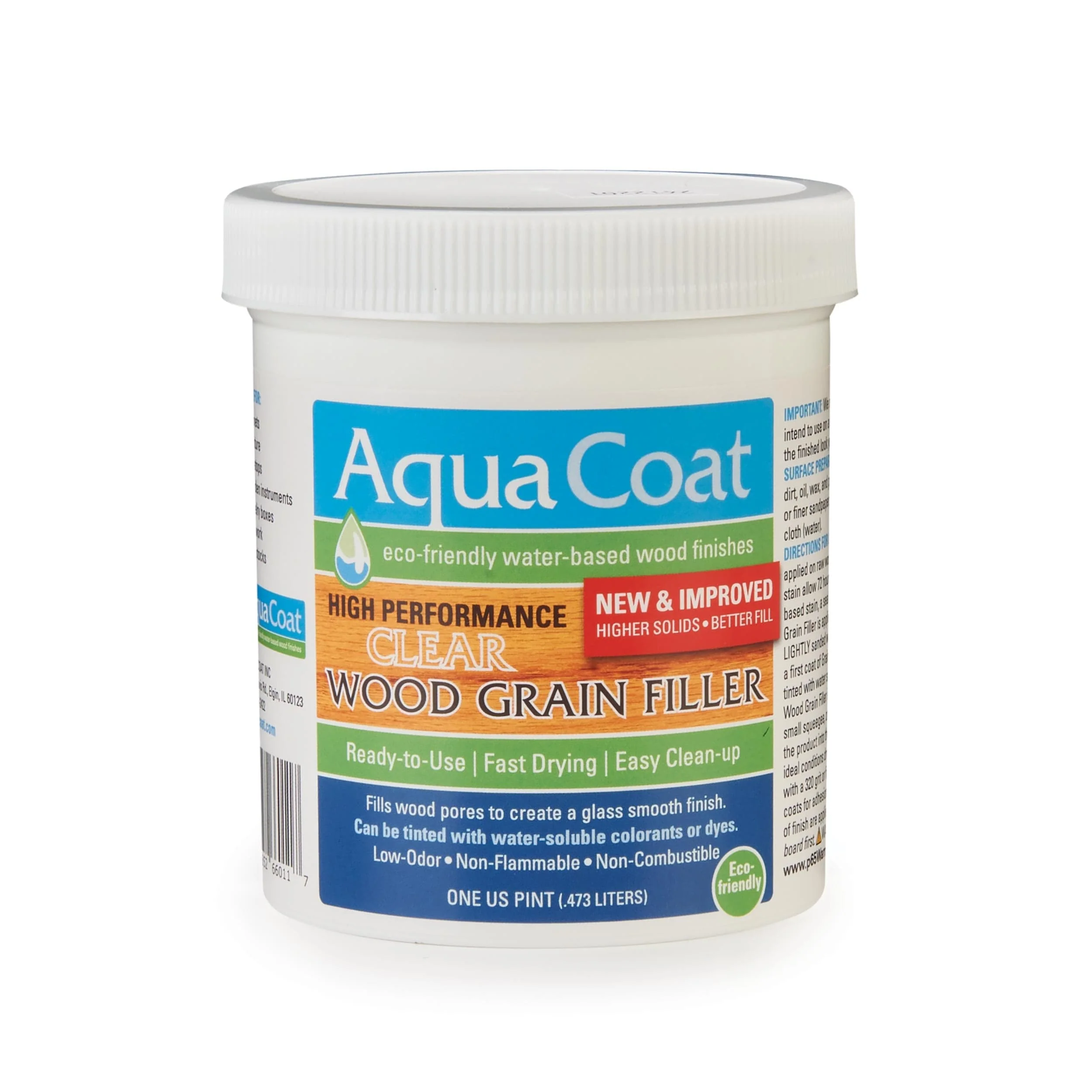 High Performance Clear Wood Grain Filler