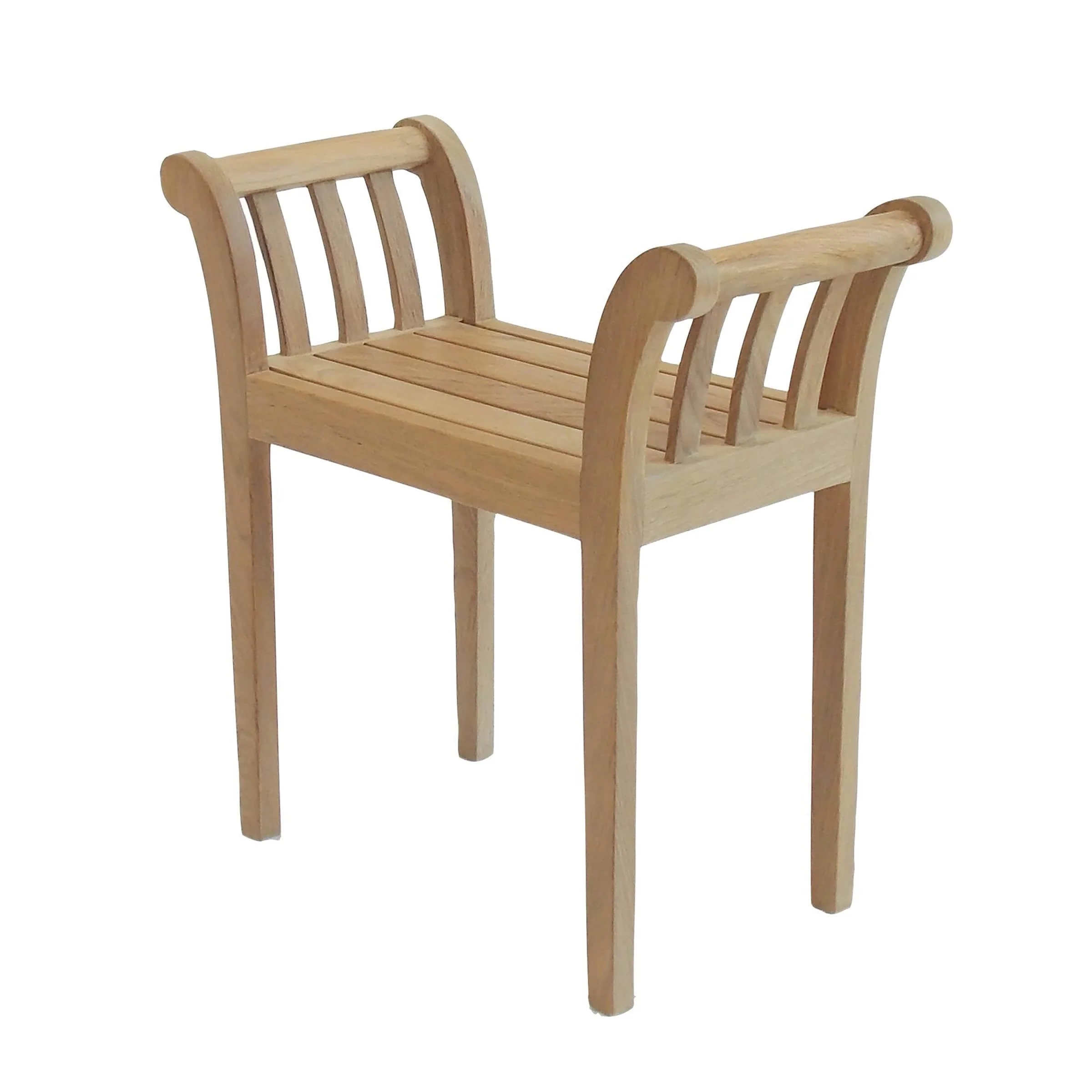 Empire Backless Bench-Stool with Handles