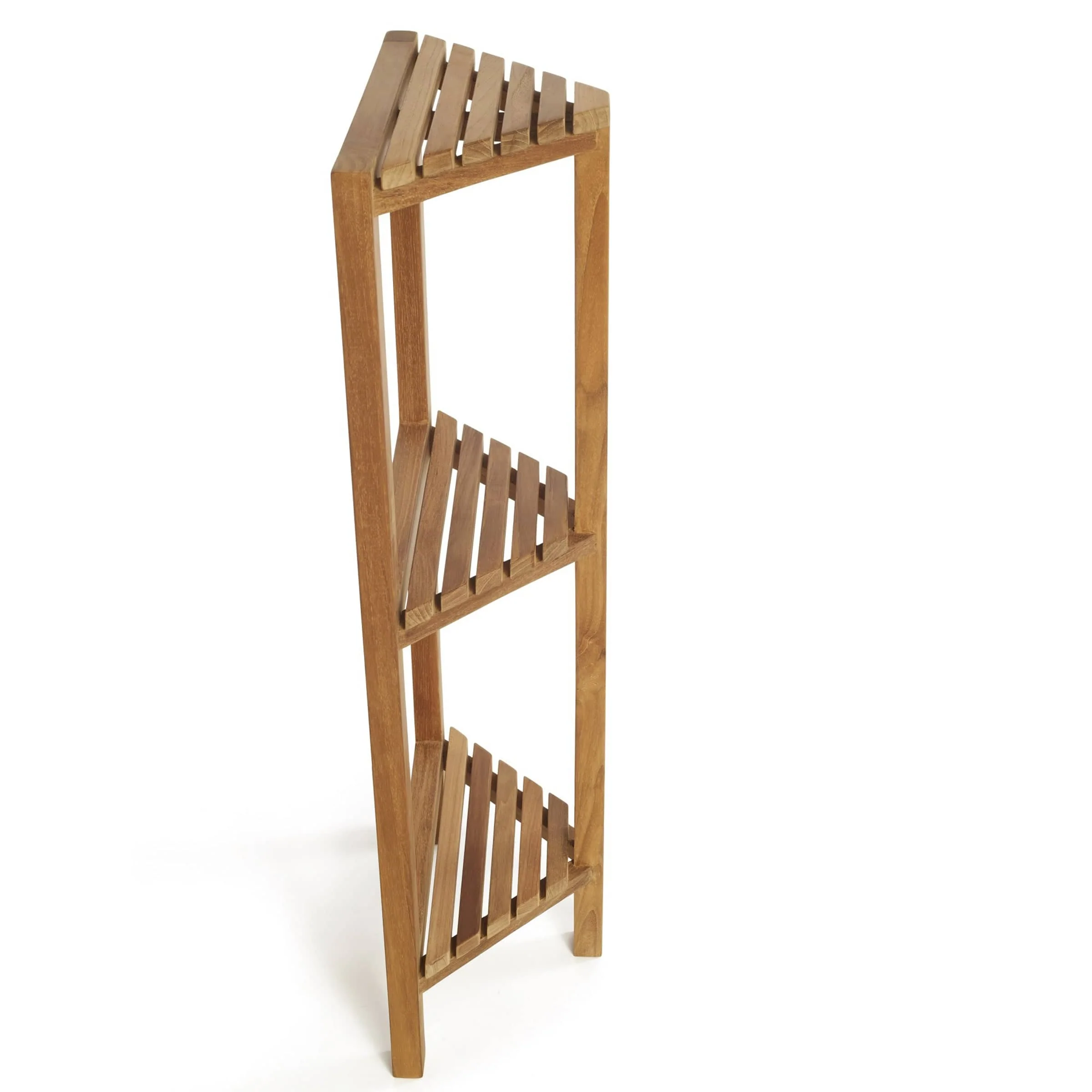 Fiji Corner Shelf with 3 Tiers 36" (90cm) - Image 2