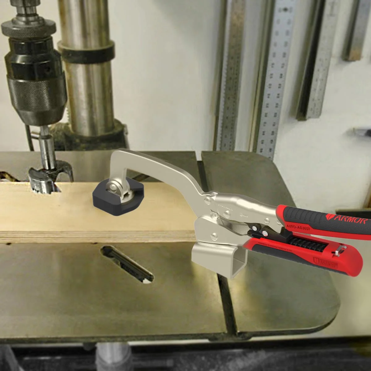 3" Auto-Adjust Drill Press Clamp - Image 4