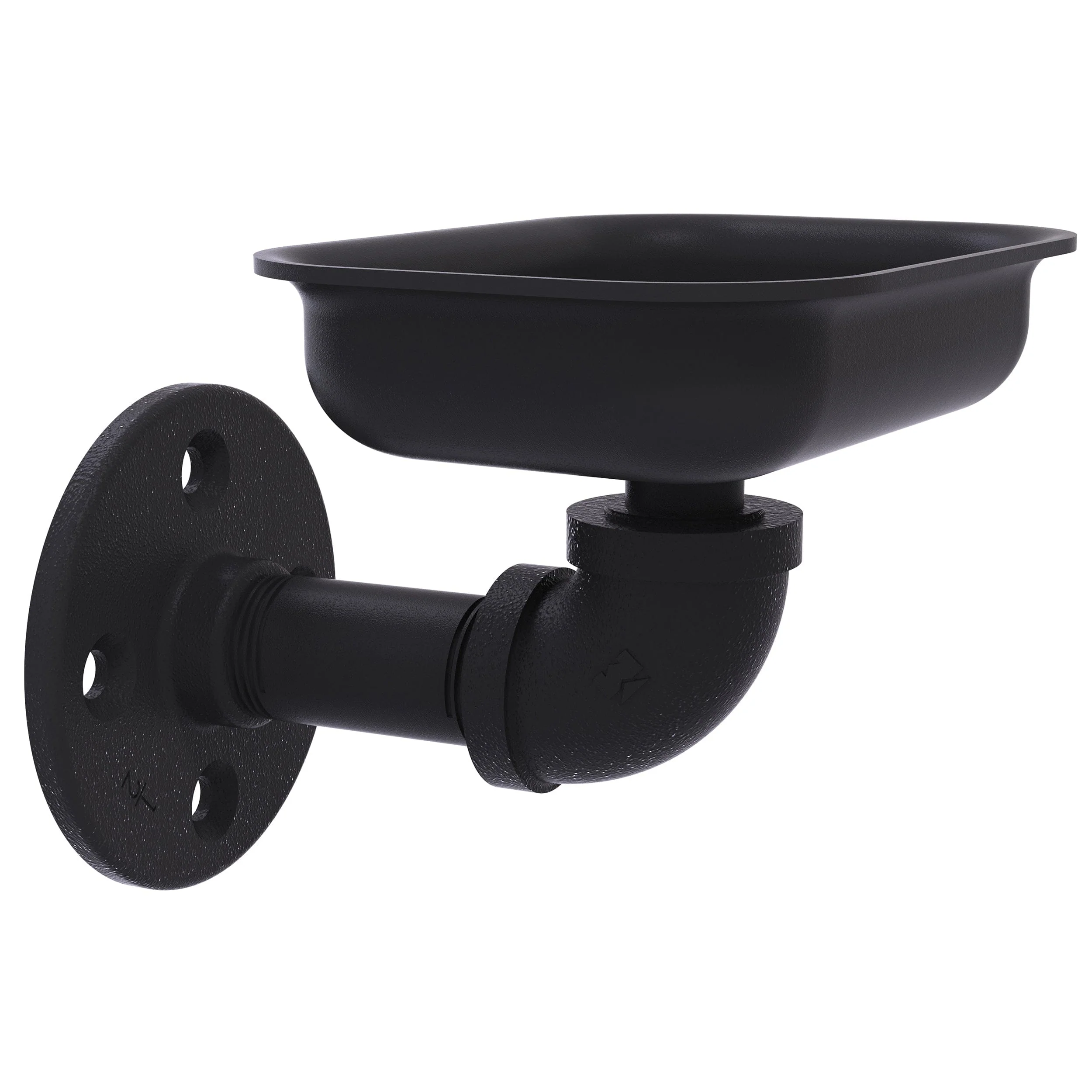 Wall Mounted Soap Dish, Matt Black Finish