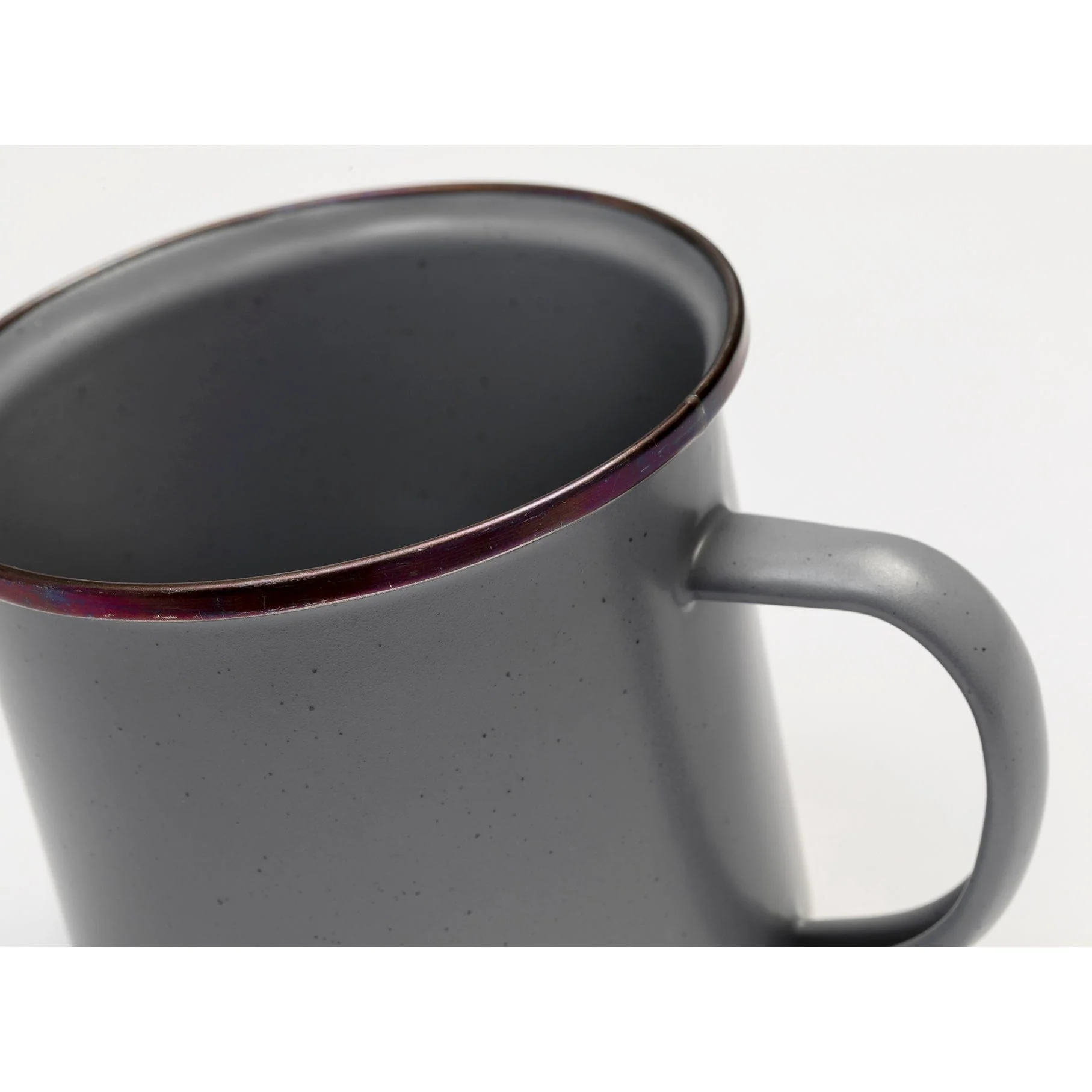 Enamel Cup Set Slate Gray Indoor/Outdoor - Image 3