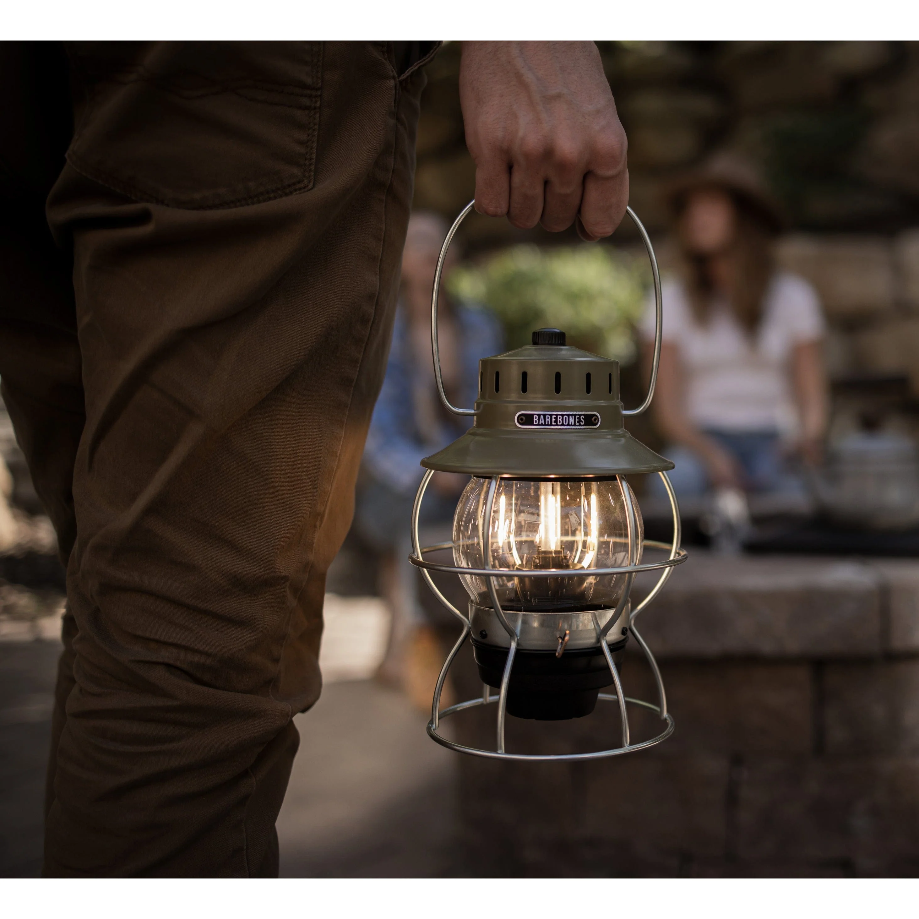 Railroad Lantern Olive Drab - Image 6
