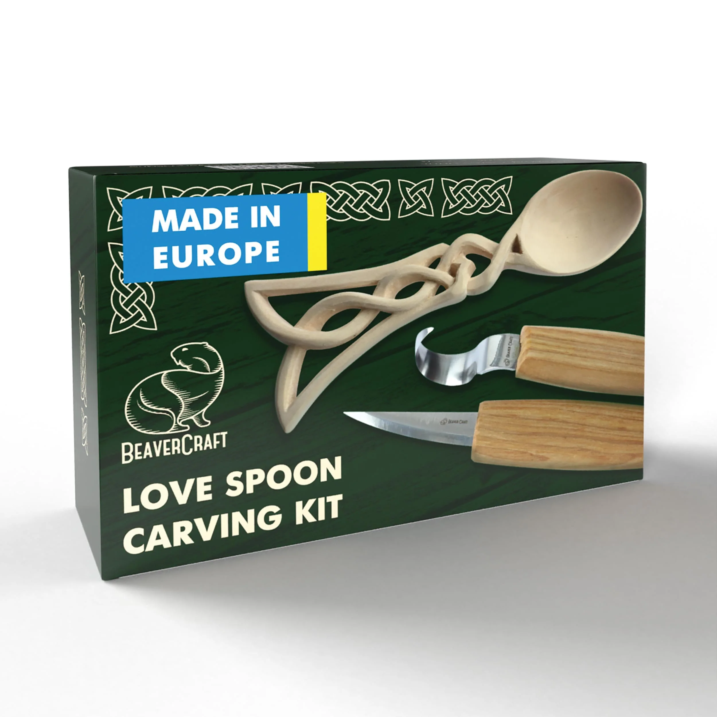 Celtic Love Spoon Carving Kit - Image 3