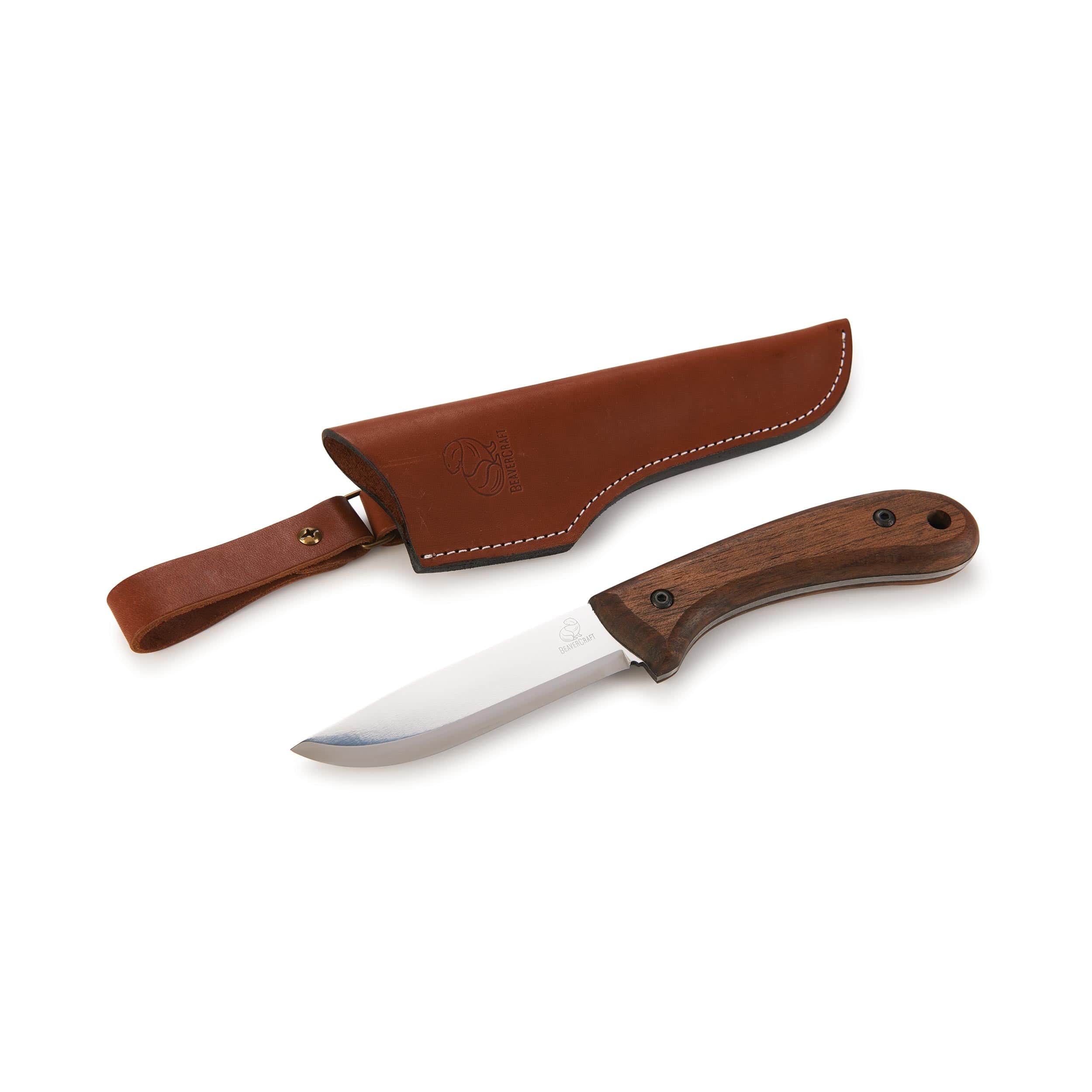 Glacier Fixed Blade Bushcraft Knife for Hunting and Fishing - 9-7/16" - Unfinished Kit - Image 2