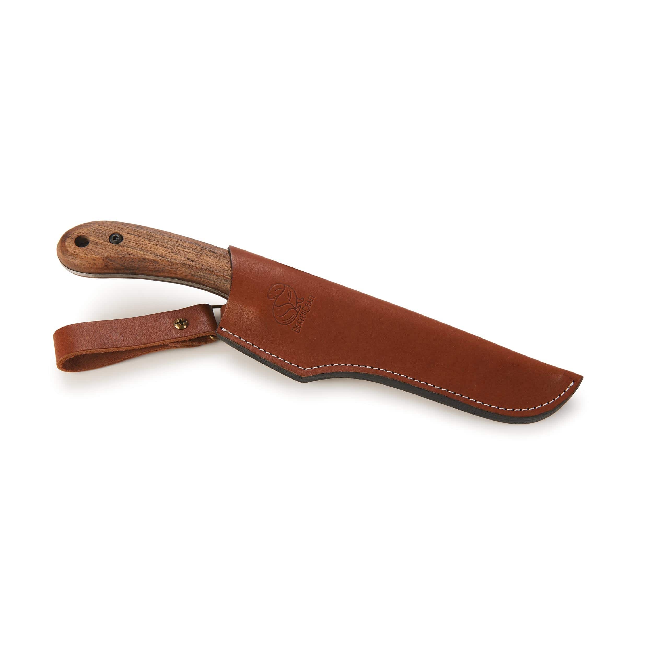 Glacier Fixed Blade Bushcraft Knife for Hunting and Fishing - 9-7/16" - Unfinished Kit - Image 3