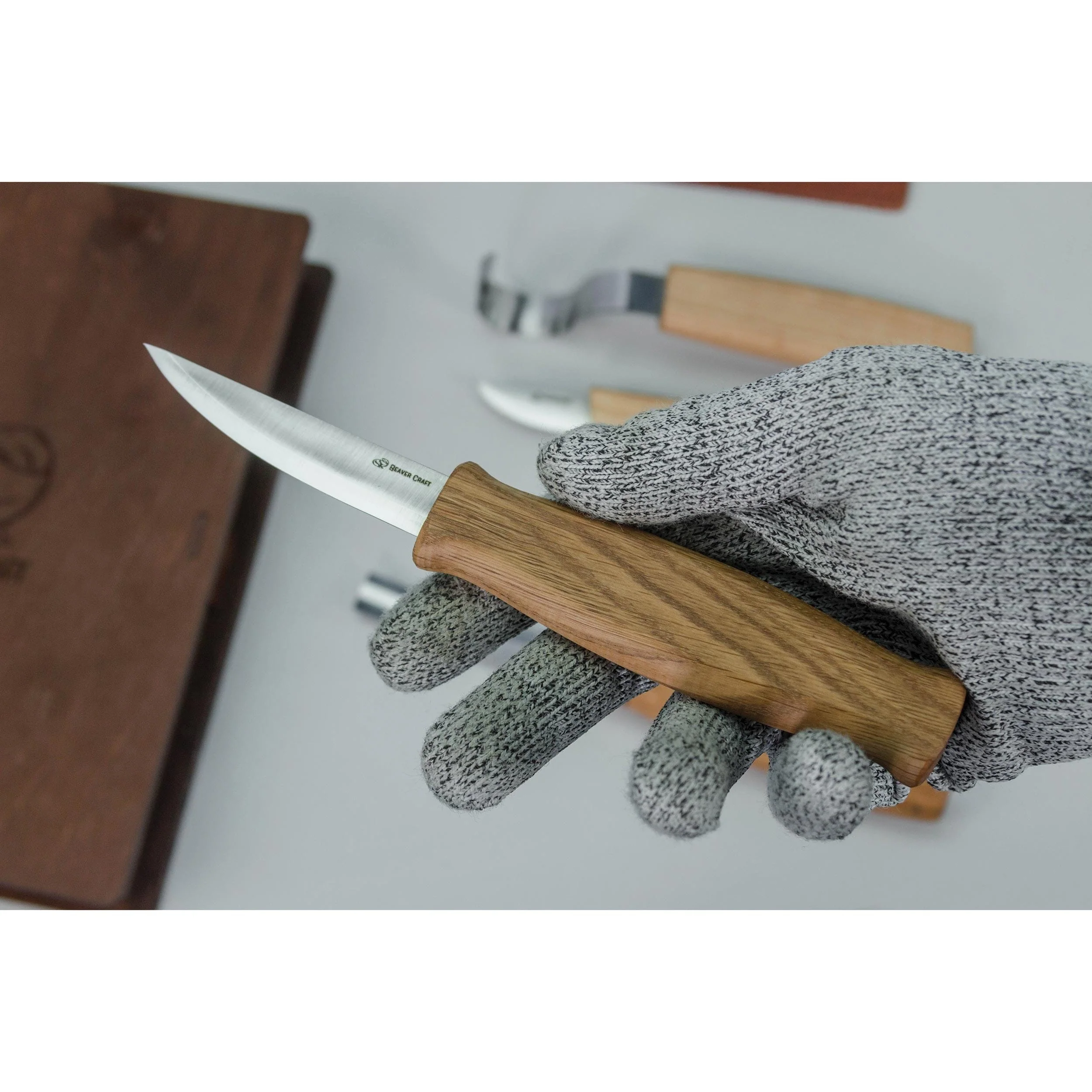 Spoon and Kuksa Carving Professional Set in Gift Book Box - Image 6