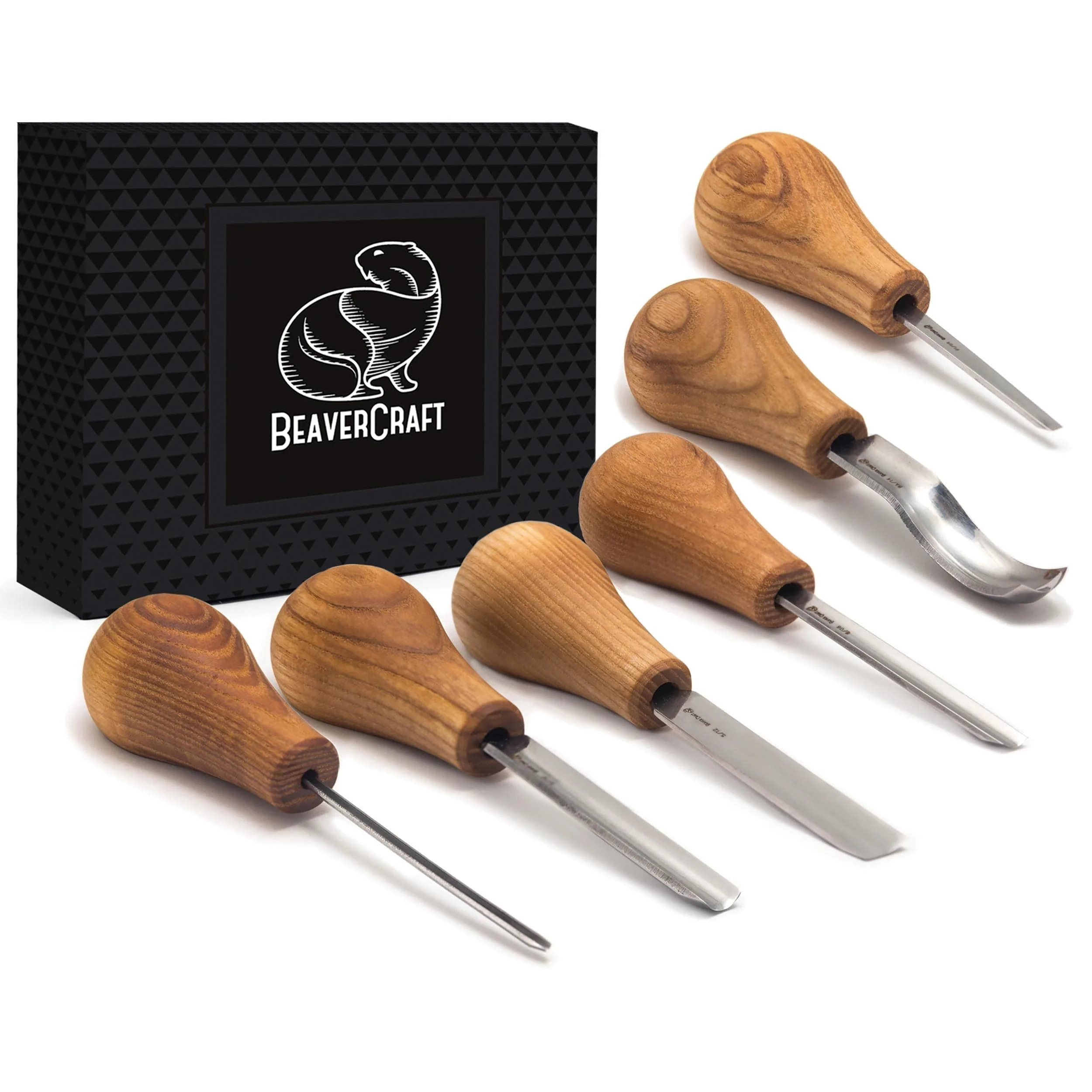 Wood Carving Palm Chisels - 6 Piece - Image 2