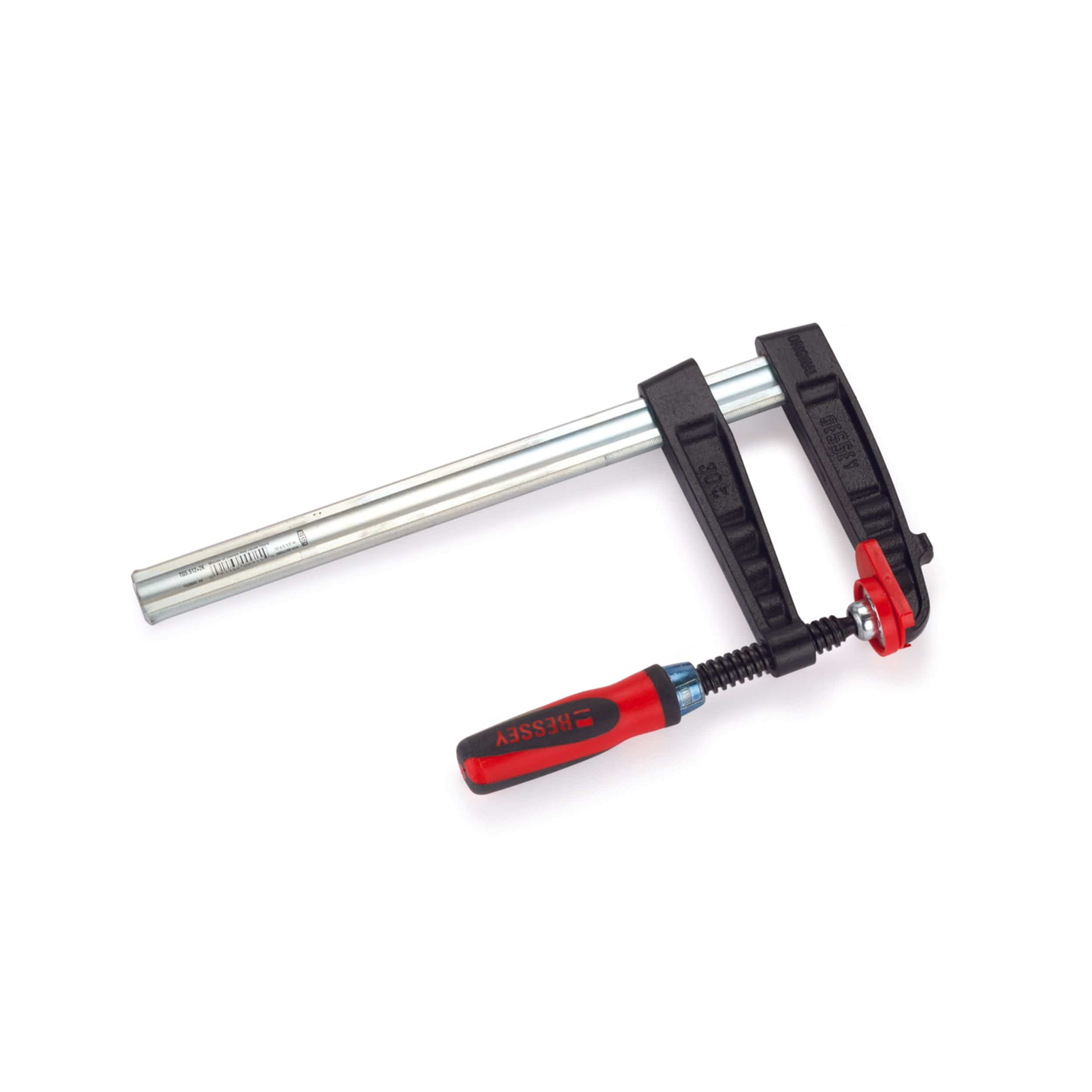 TG Series 12" Medium Duty F-Style Woodworking Bar Clamp - 5-1/2" Throat