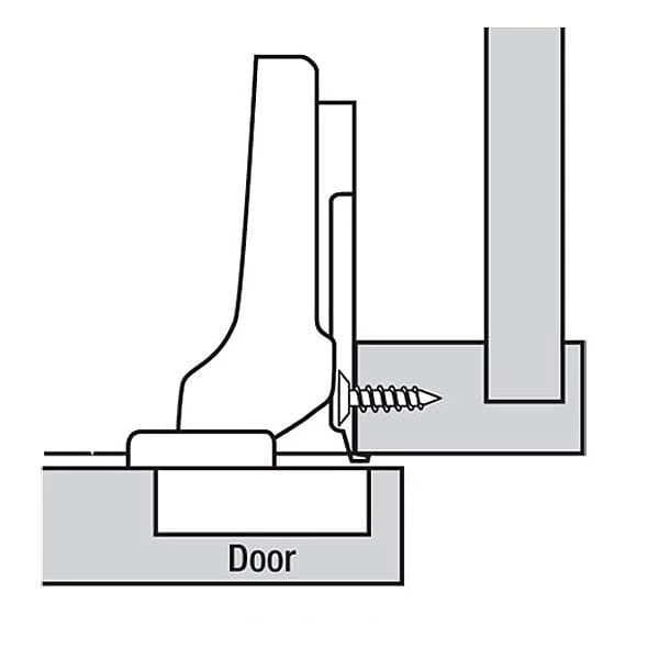 Clip Top Face Frame Hinge - Pair - Image 4