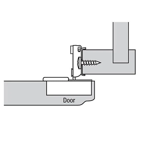 Compact Face Frame Hinge with Blumotion - Pair - Image 2