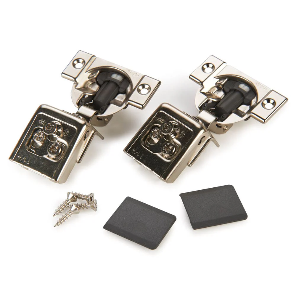 Premium Compact Clip Hinge for Face Frame Cabinets - 1-1/4" Overlay - 110 Degree with BLUMOTION - 1 Pair