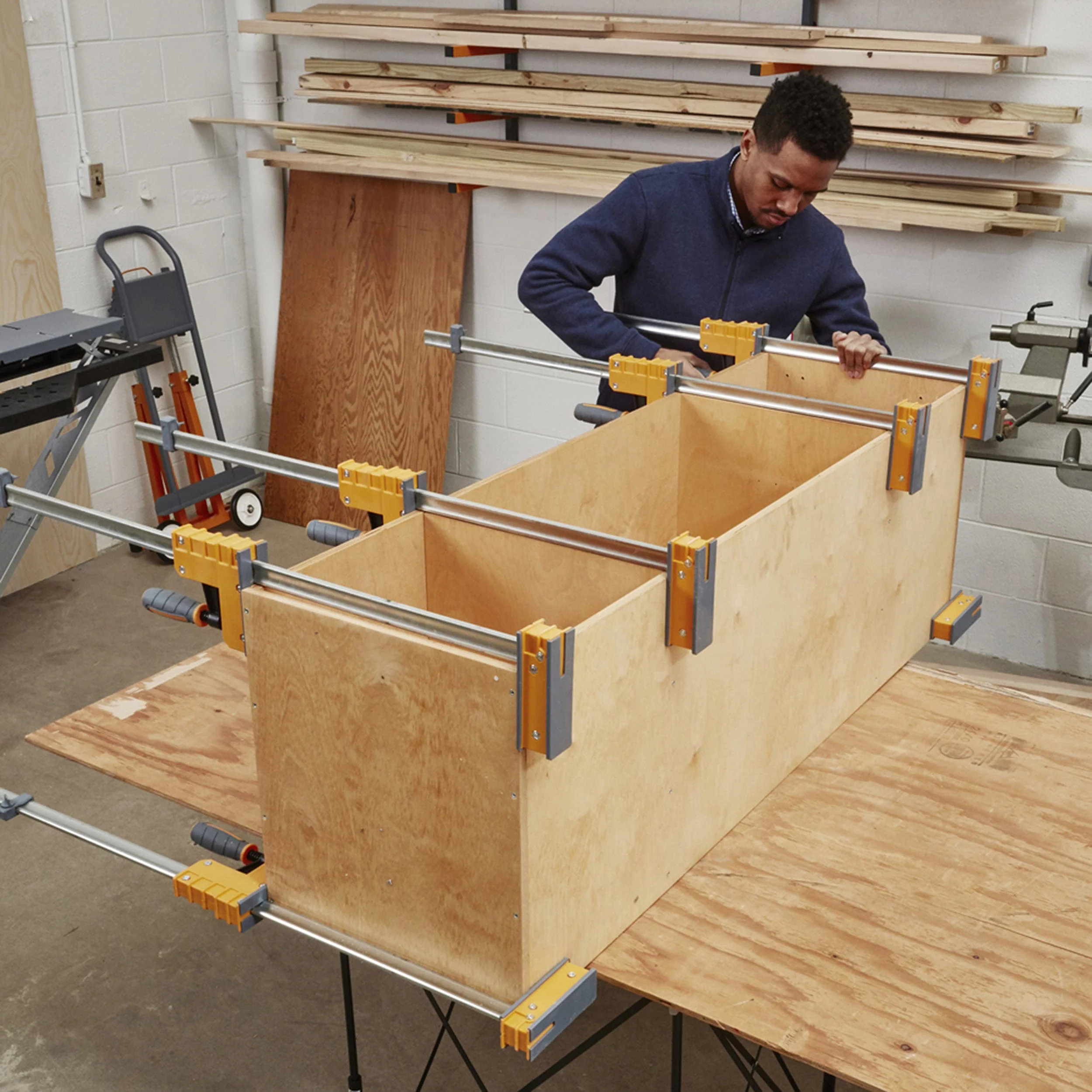4-Piece (2) 24" and (2) 31" Parallel Clamp Set - Image 5