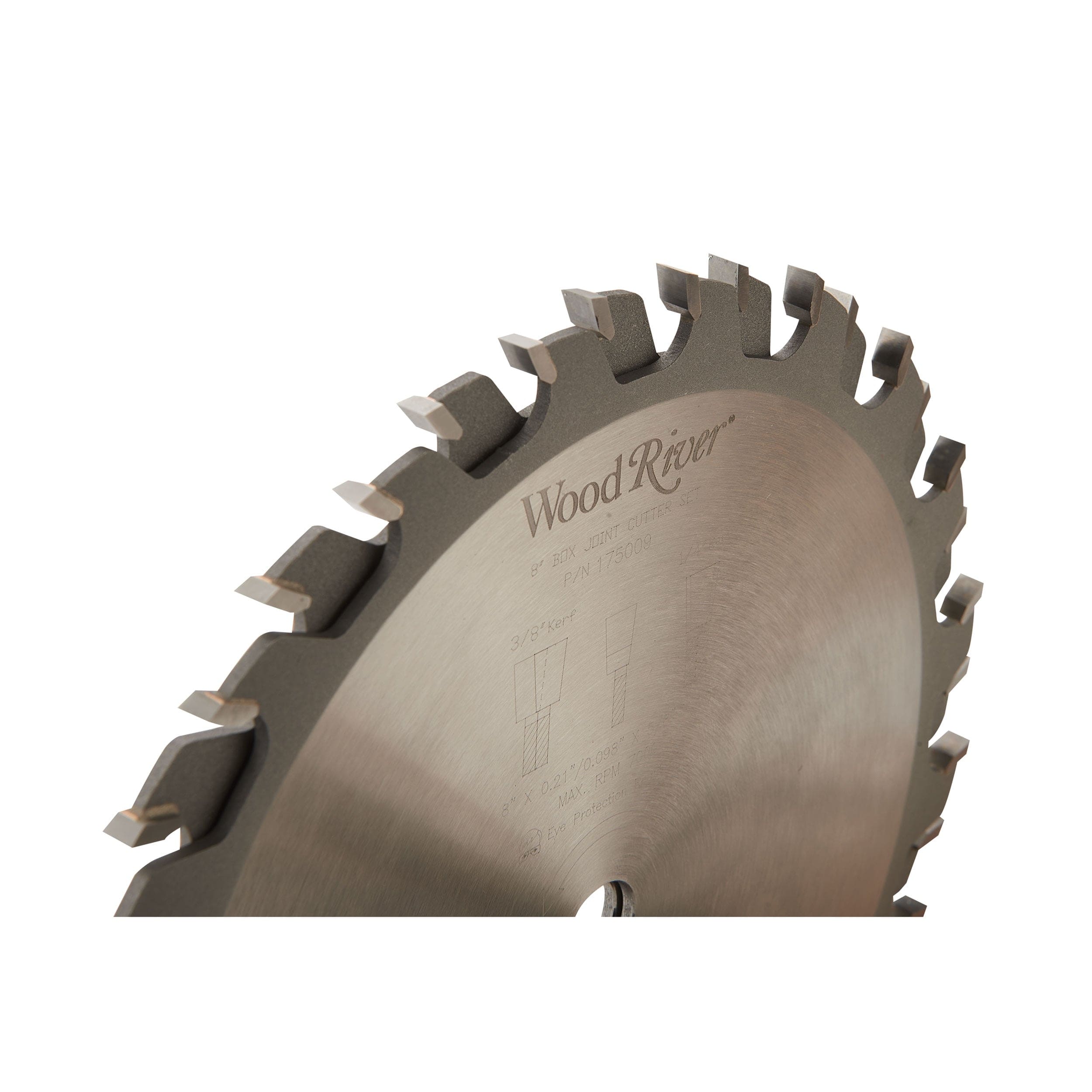 Box Joint Blade Set - 8" x 5/8" Bore x 20T - FTG - Image 3