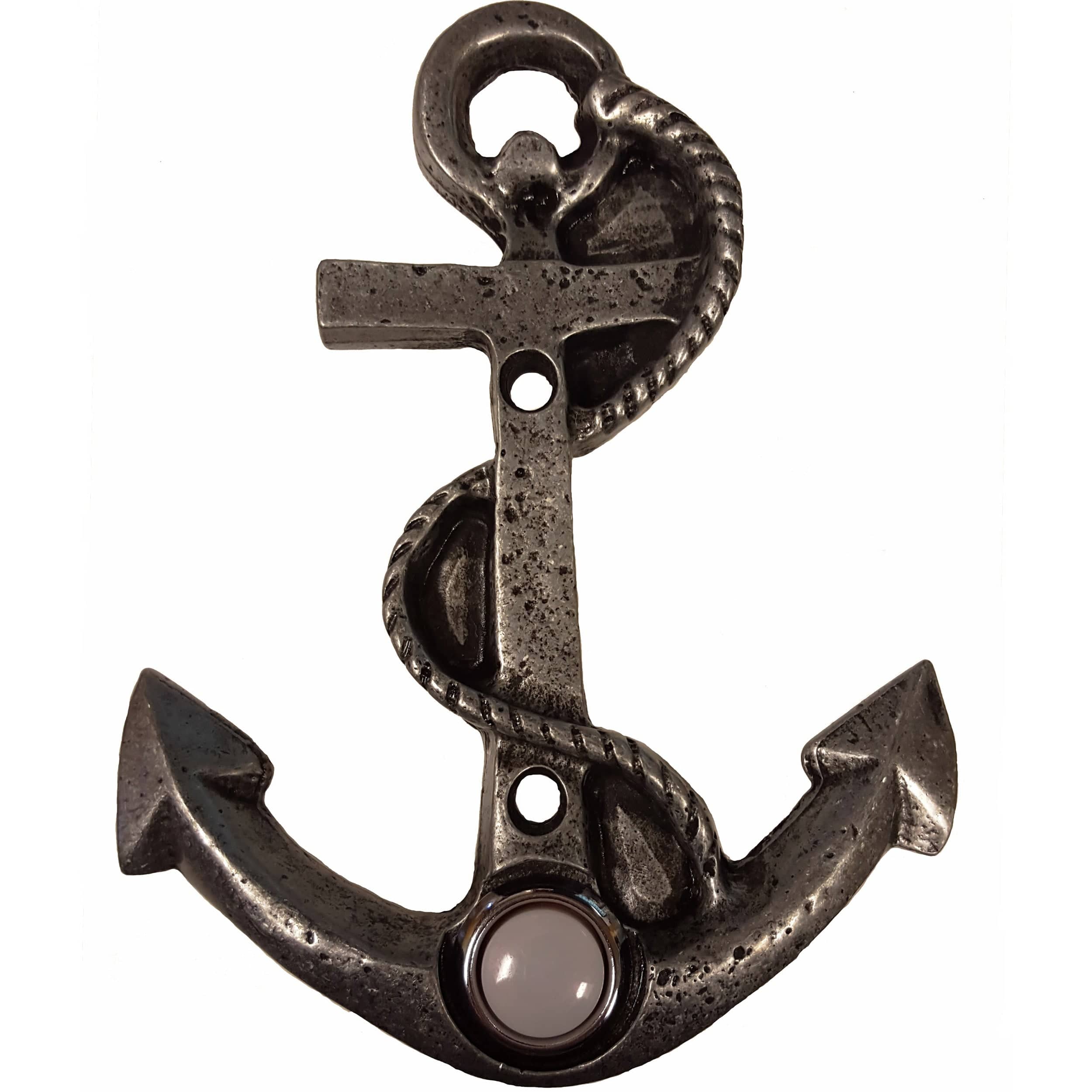 Anchor Door Bell, Pewter, Model 923P