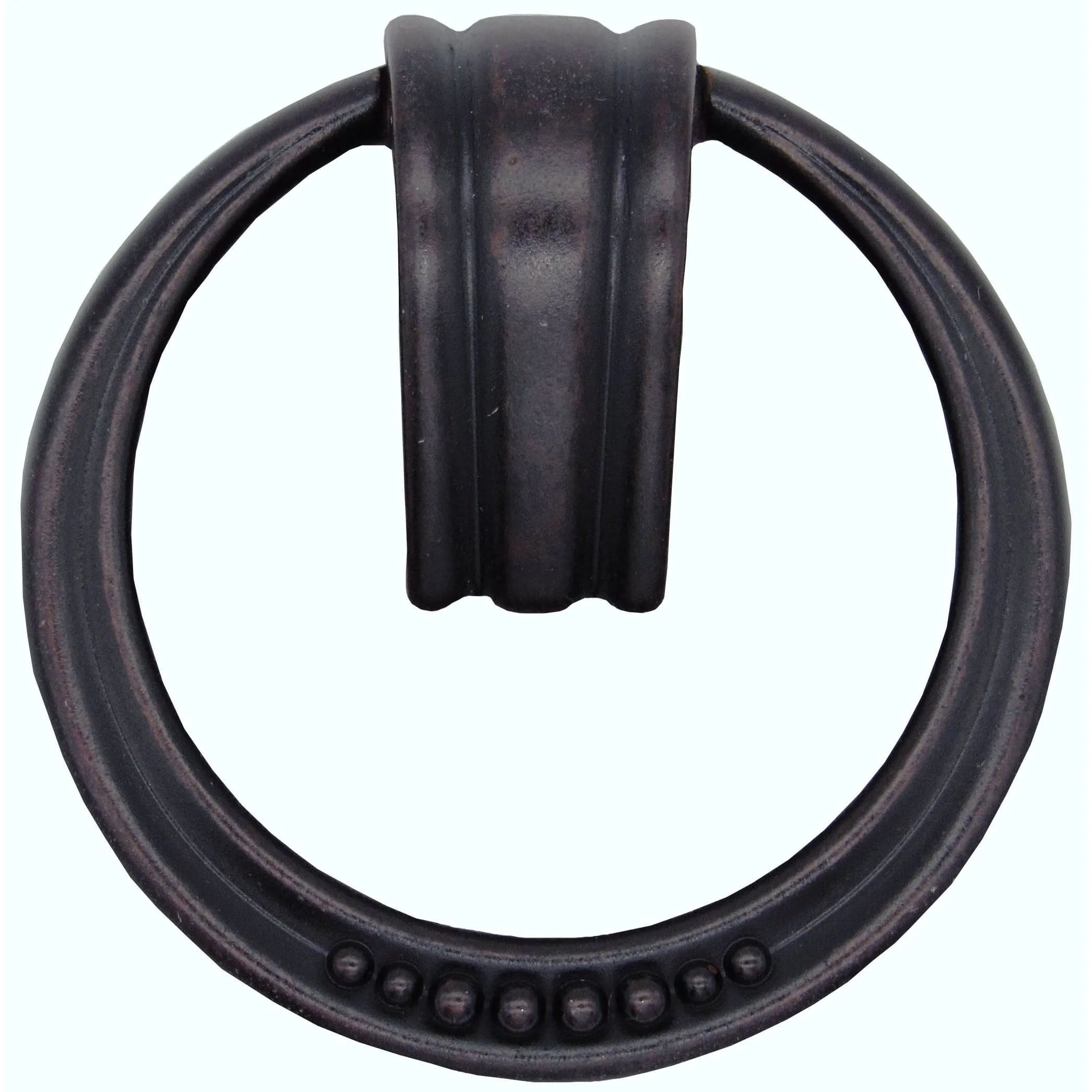 Beaded Elegance Ring Pull Oil Rubbed Bronze