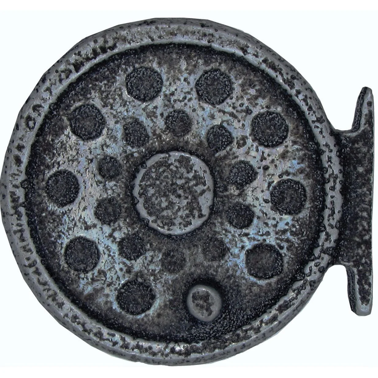 Fly Fishing Reel Pull, Pewter, Model 298P