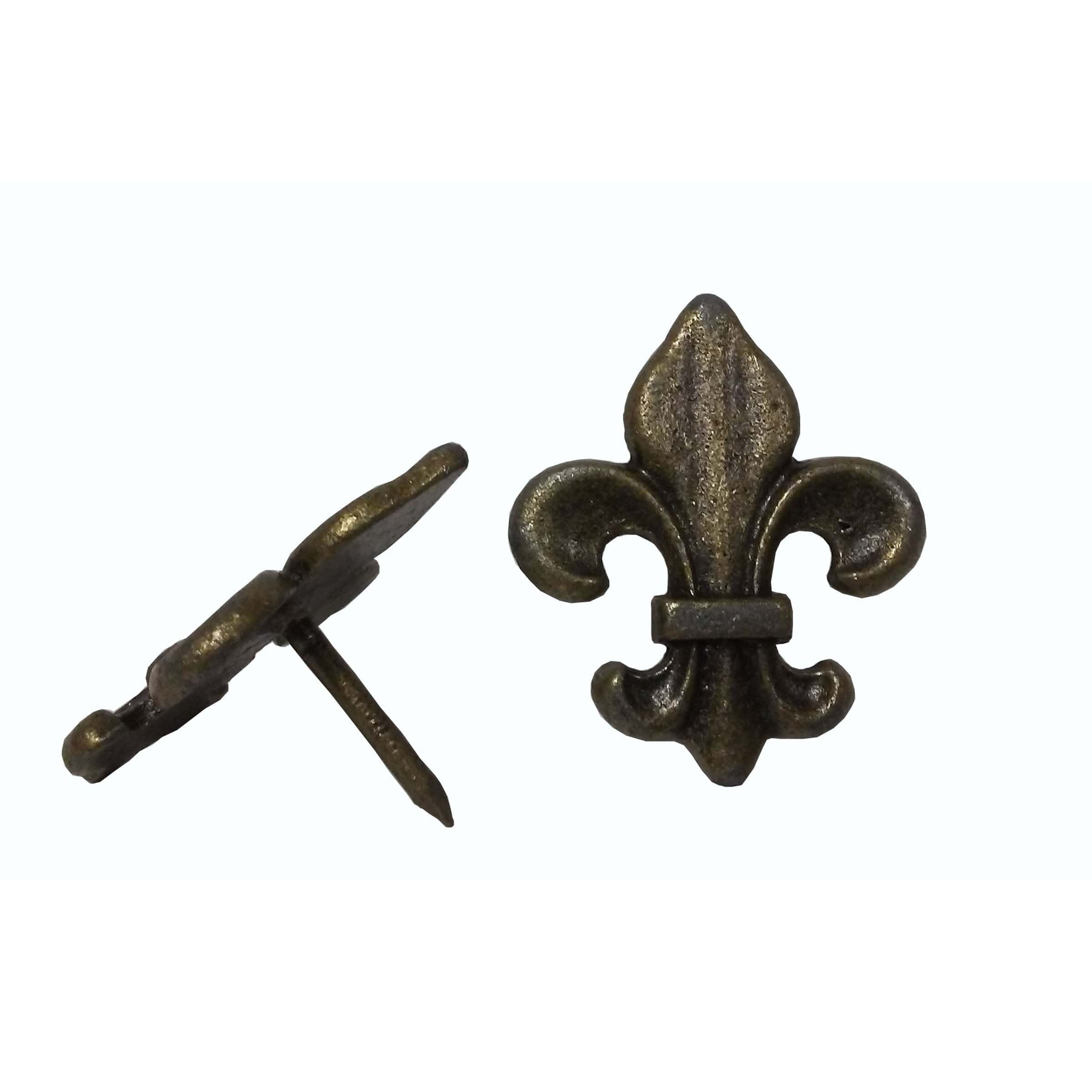 Large Fleur-de-lis Clavo Decorative Nails - Image 4