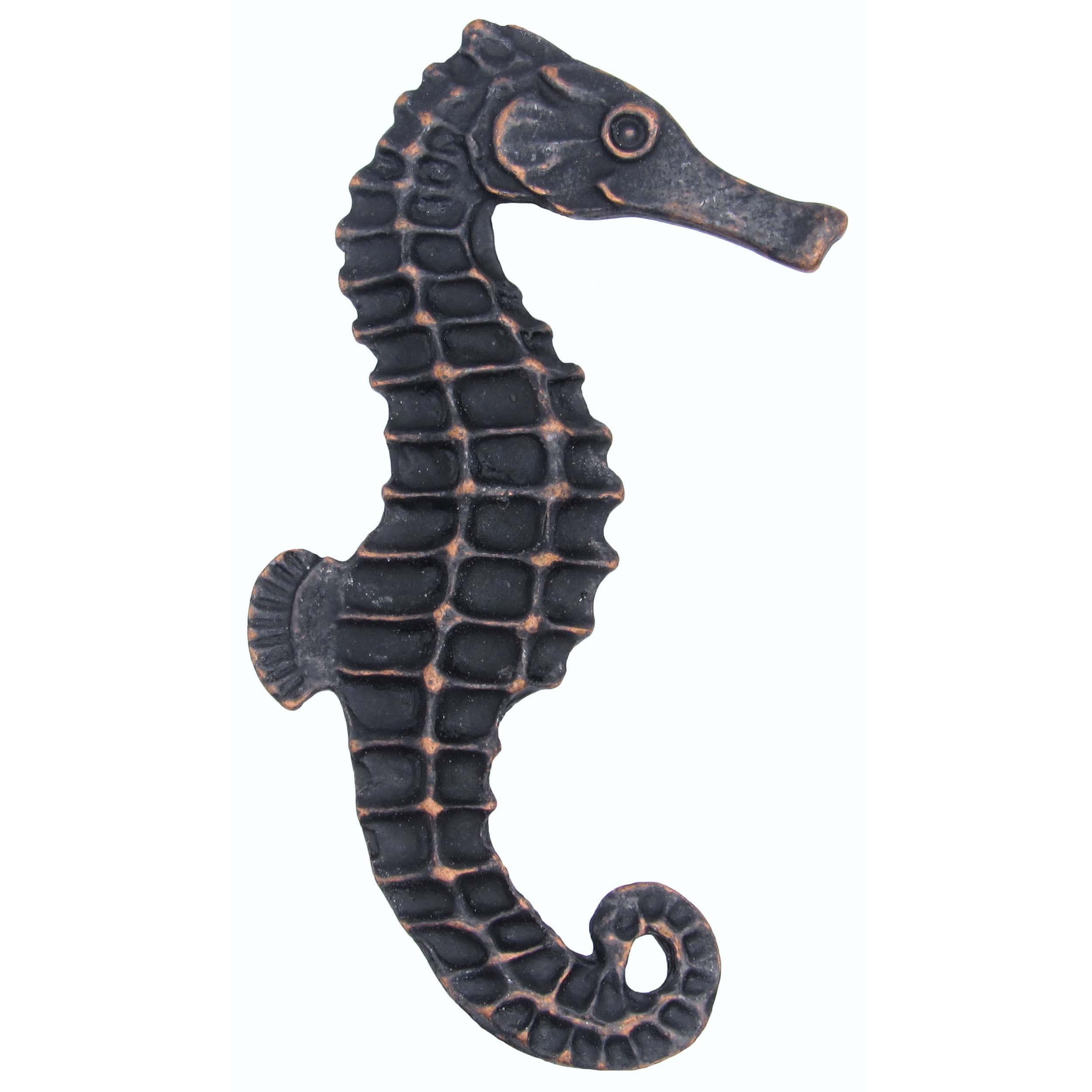 Large Seahorse Knob, Right, Oil Rubbed Bronze, Model 234ORB