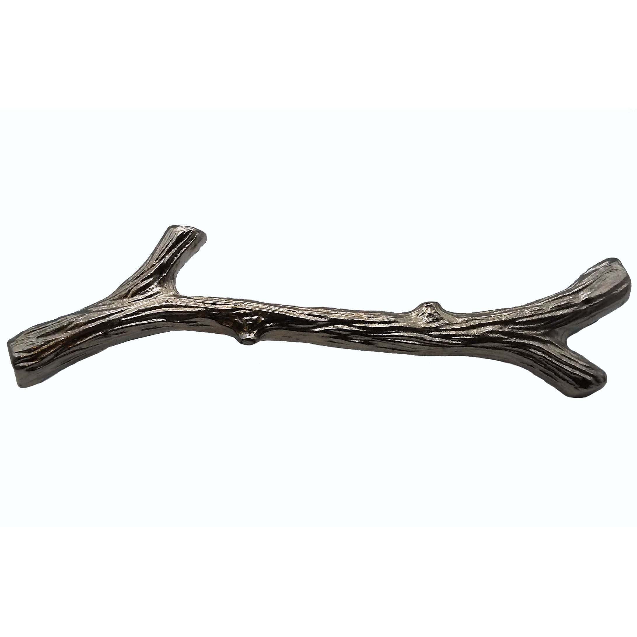Large Twig Pull, Nickel