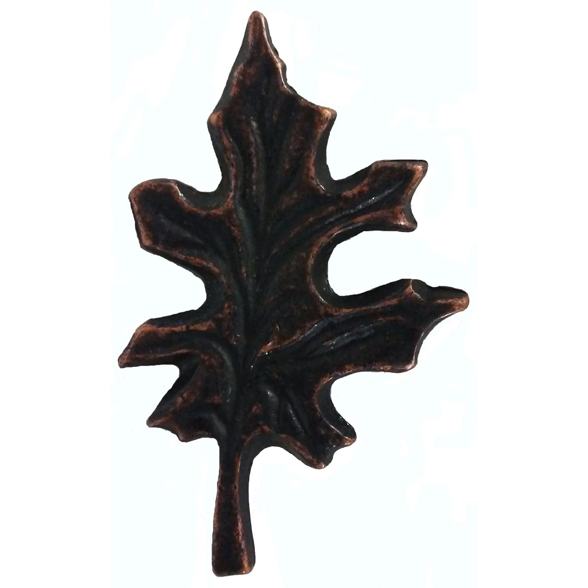 Oak Leaf Pull, Oil Rubbed Bronze, Model 142ORB