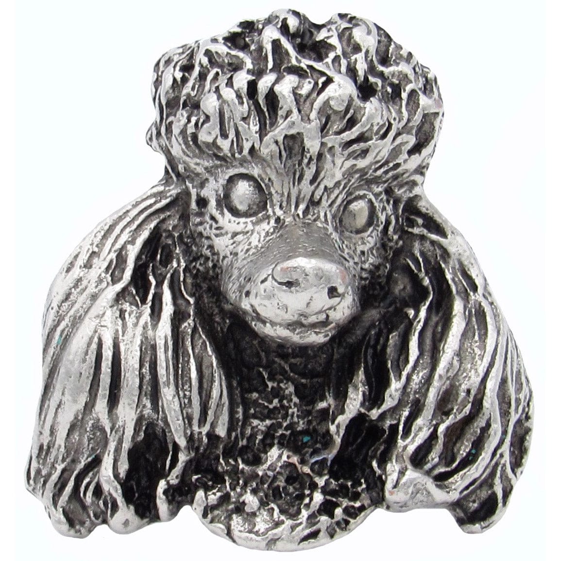 Poodle Knob Pewter Oxide