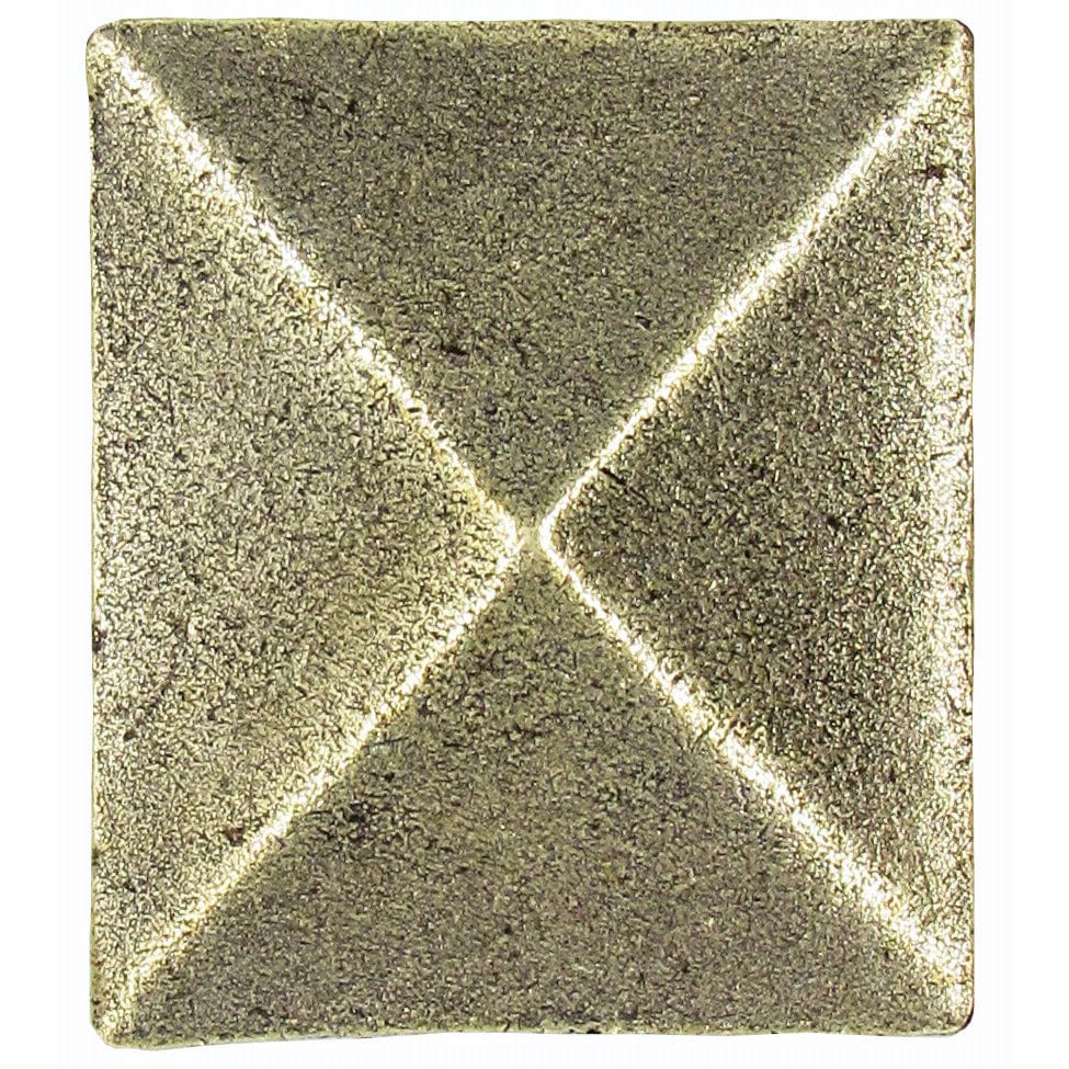 Prism Pyramid Knob Brass Oxide