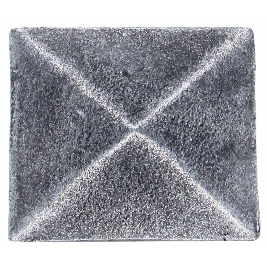 Prism Pyramid Knob Pewter Oxide