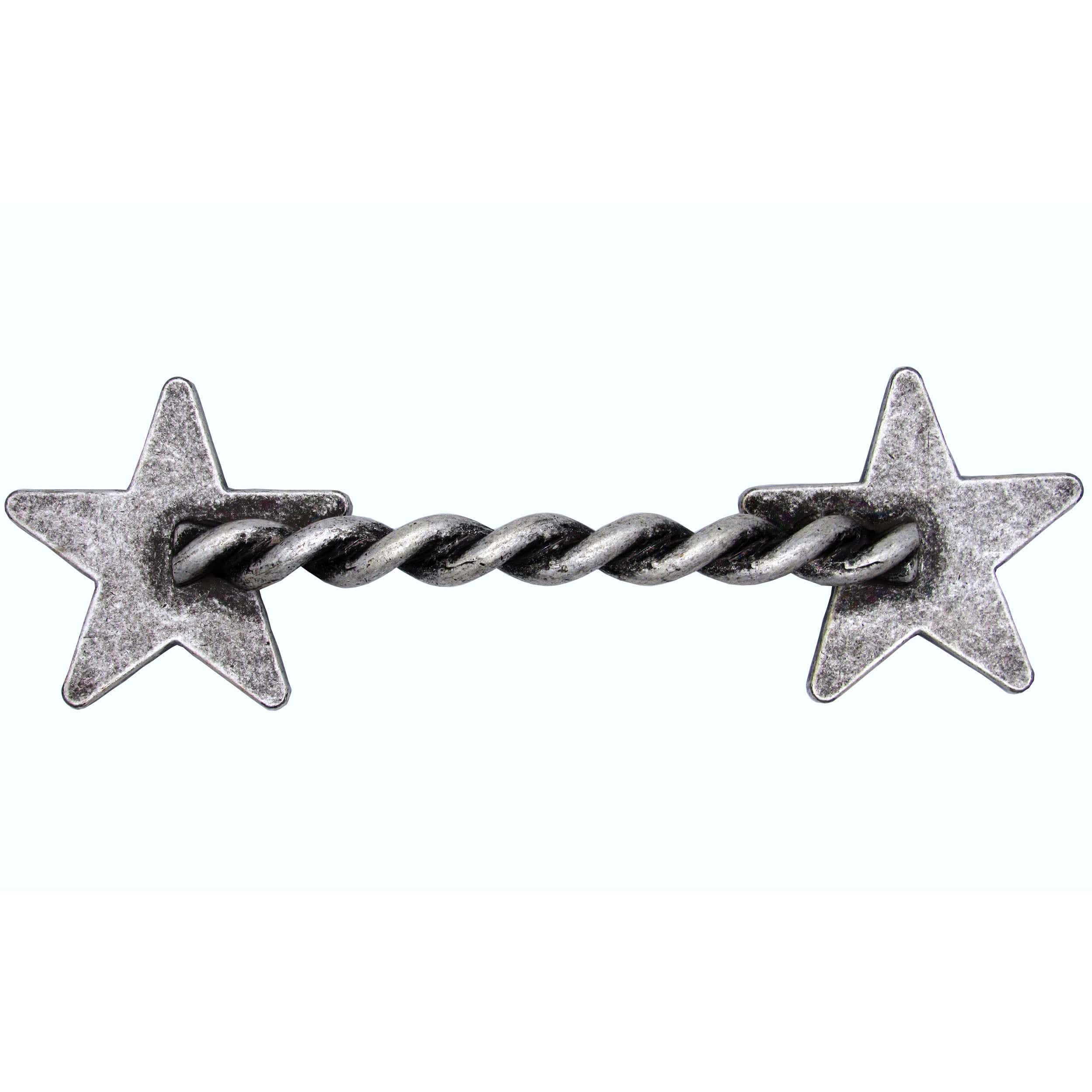 Rope Star Pull, Old Silver