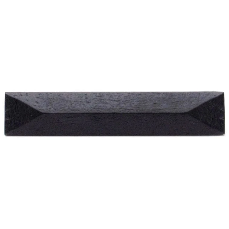 Rustic Pyramid Pull 3-3/4" Center Oil Rubbed Bronze