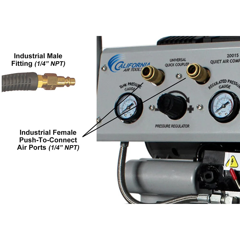 1.5 HP Portable 20 Gallon Air Compressor - Image 8