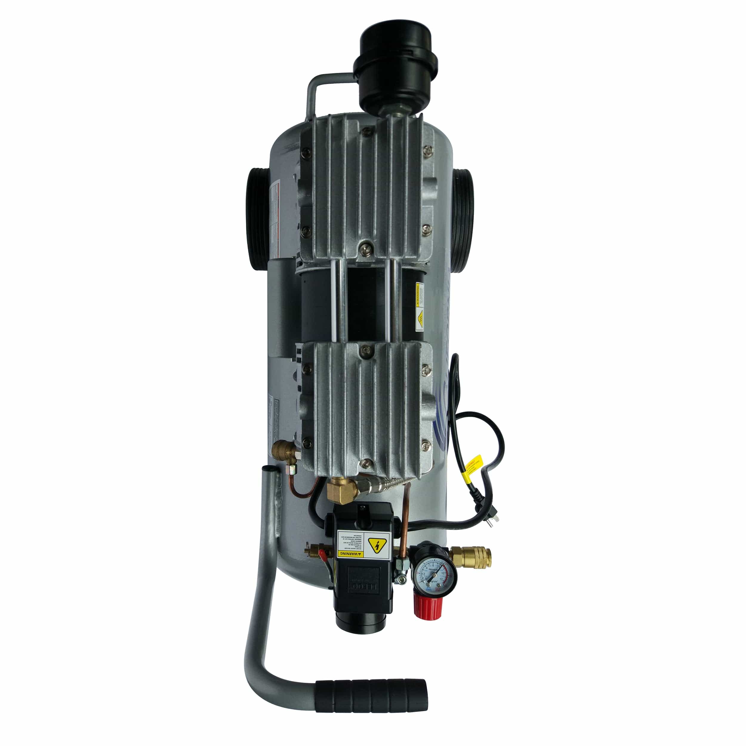 1HP 8 Gallon Oil-Free Aluminum Tank Air Compressor - Image 3