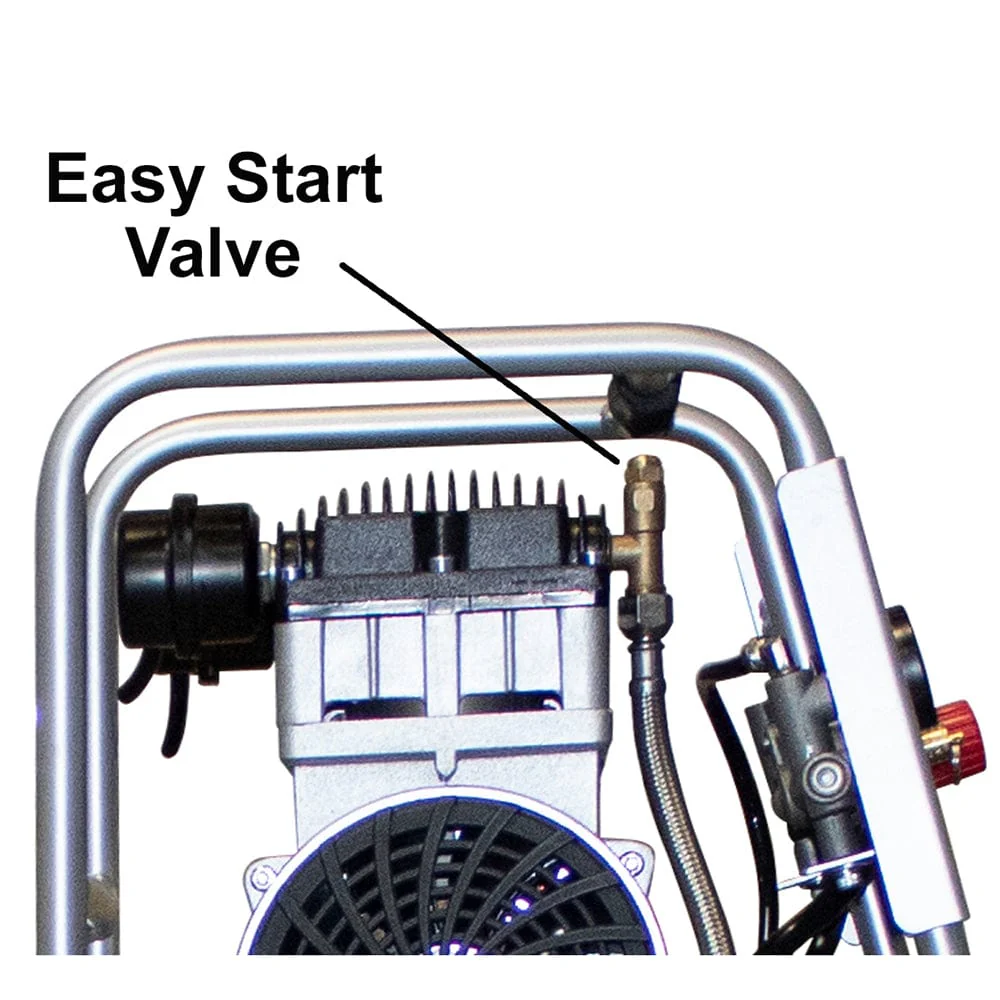 2HP 10 Gallon Oil-Free Aluminum Tank Air Compressor - Image 7