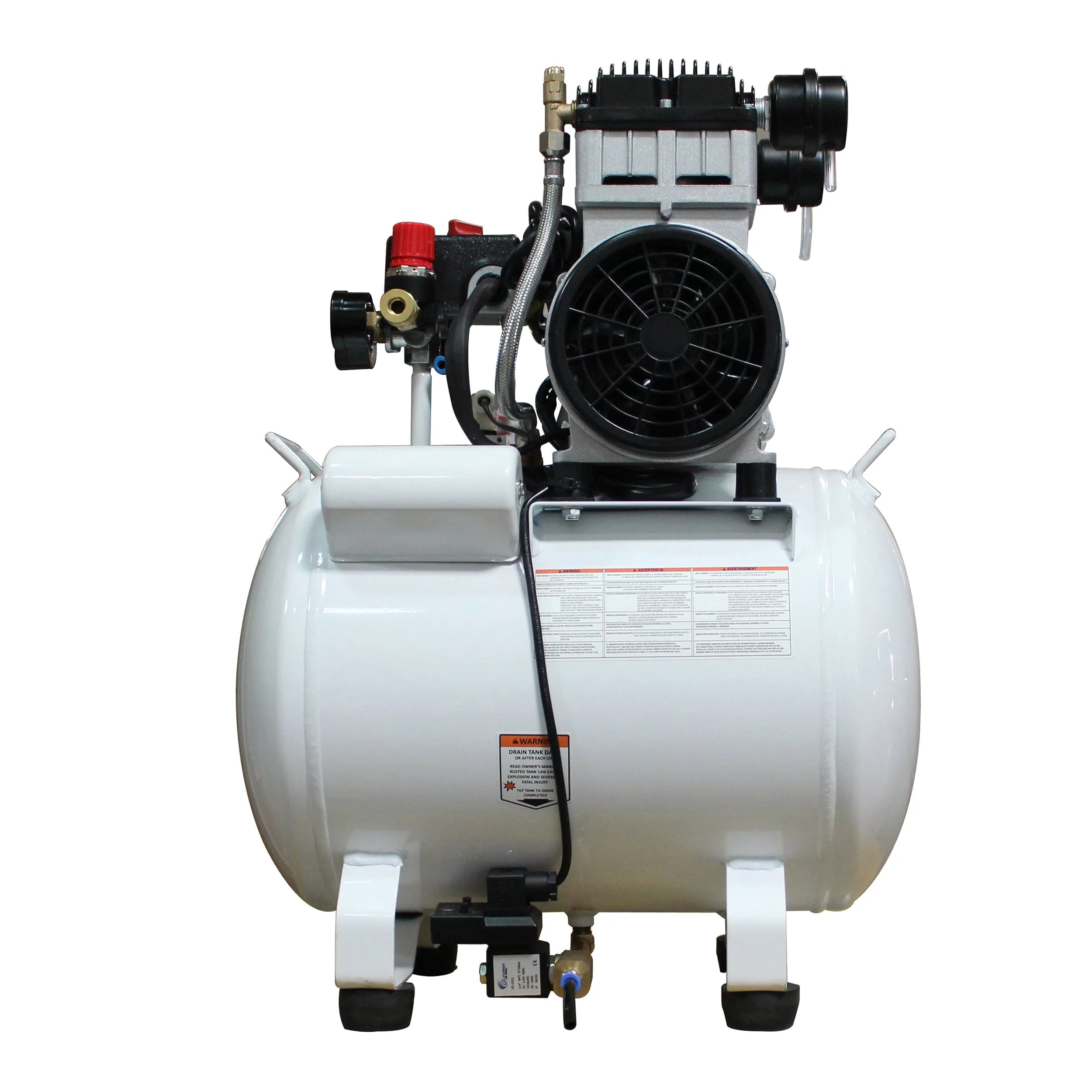2HP 10 Gallon Steel Tank Air Compressor - Oil Free - Image 2