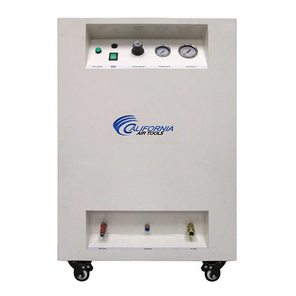 2HP 10 Gallon Oil-Free Steel Tank Air Compressor in Soundproof Cabinet - Image 2