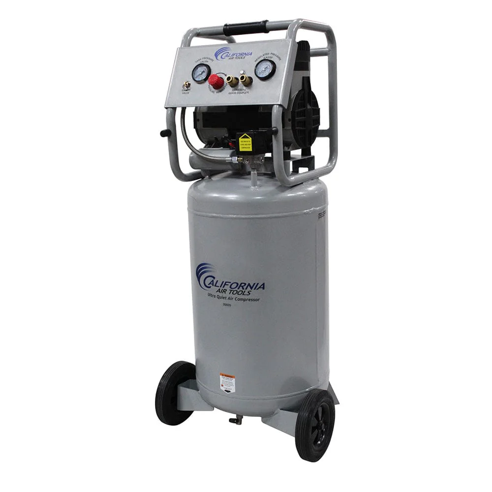 2HP 20 Gallon Oil-Free Steel Tank Air Compressor - Image 4
