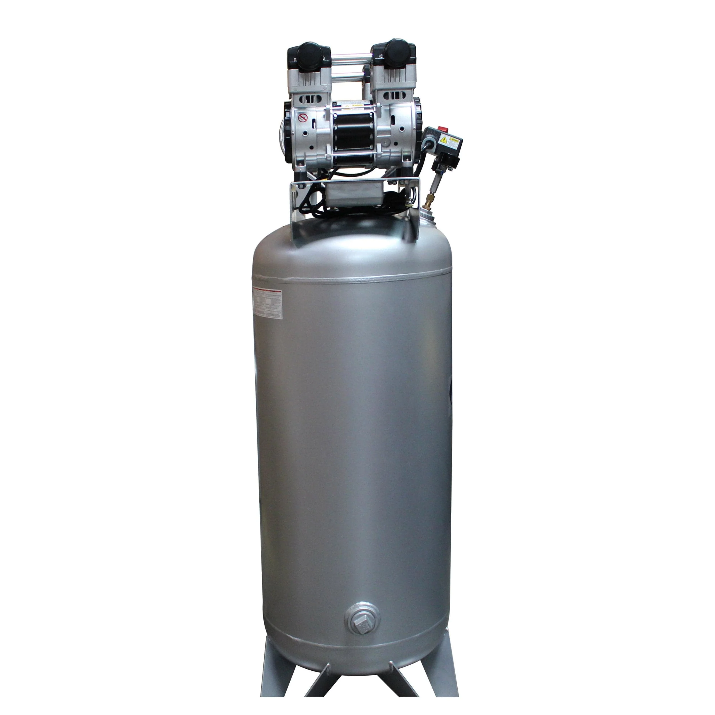 4HP 60 Gallon Oil-Free Steel Tank Air Compressor with Auto Drain Valve - Image 2