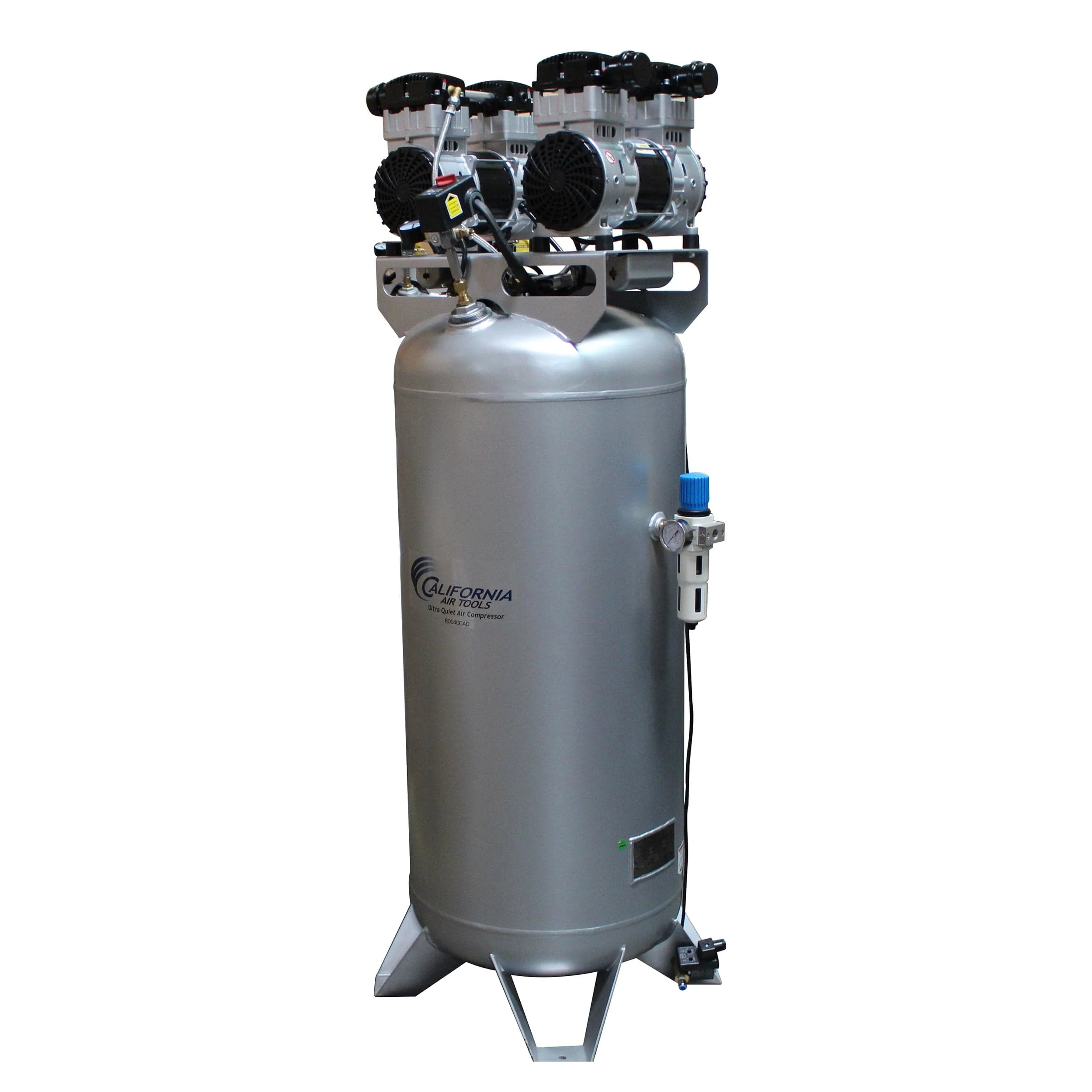 4HP 60 Gallon Oil-Free Steel Tank Air Compressor with Auto Drain Valve - Image 4