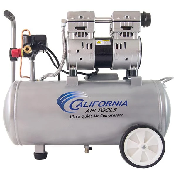 8010 Ultra Quiet and Oil-Free 1.0 HP, 8 Gal. Steel Tank Air Compressor - Image 2