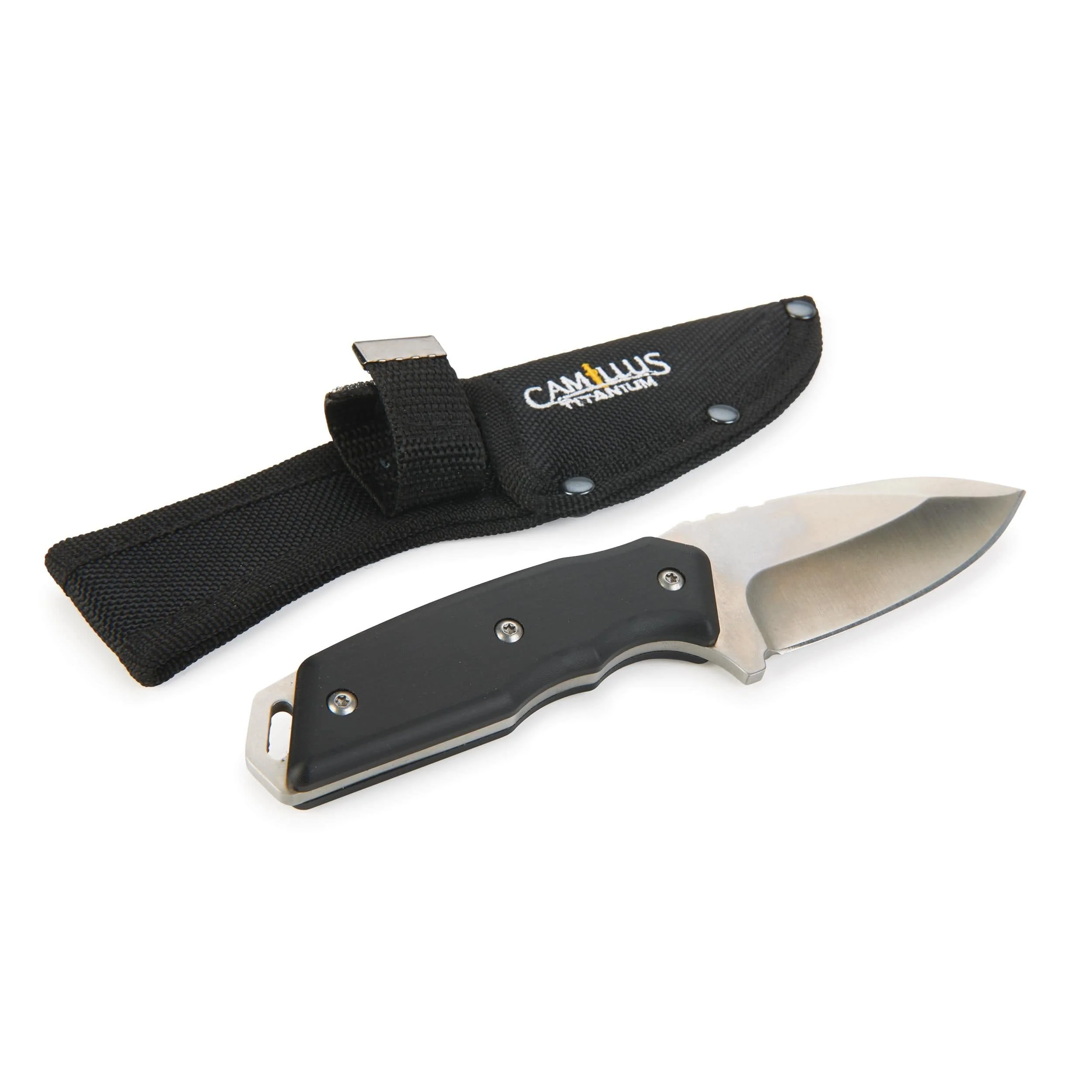Bullnose Fixed Blade Knife for Hunting and Fishing - 7-3/16" - Unfinished Kit - Image 2