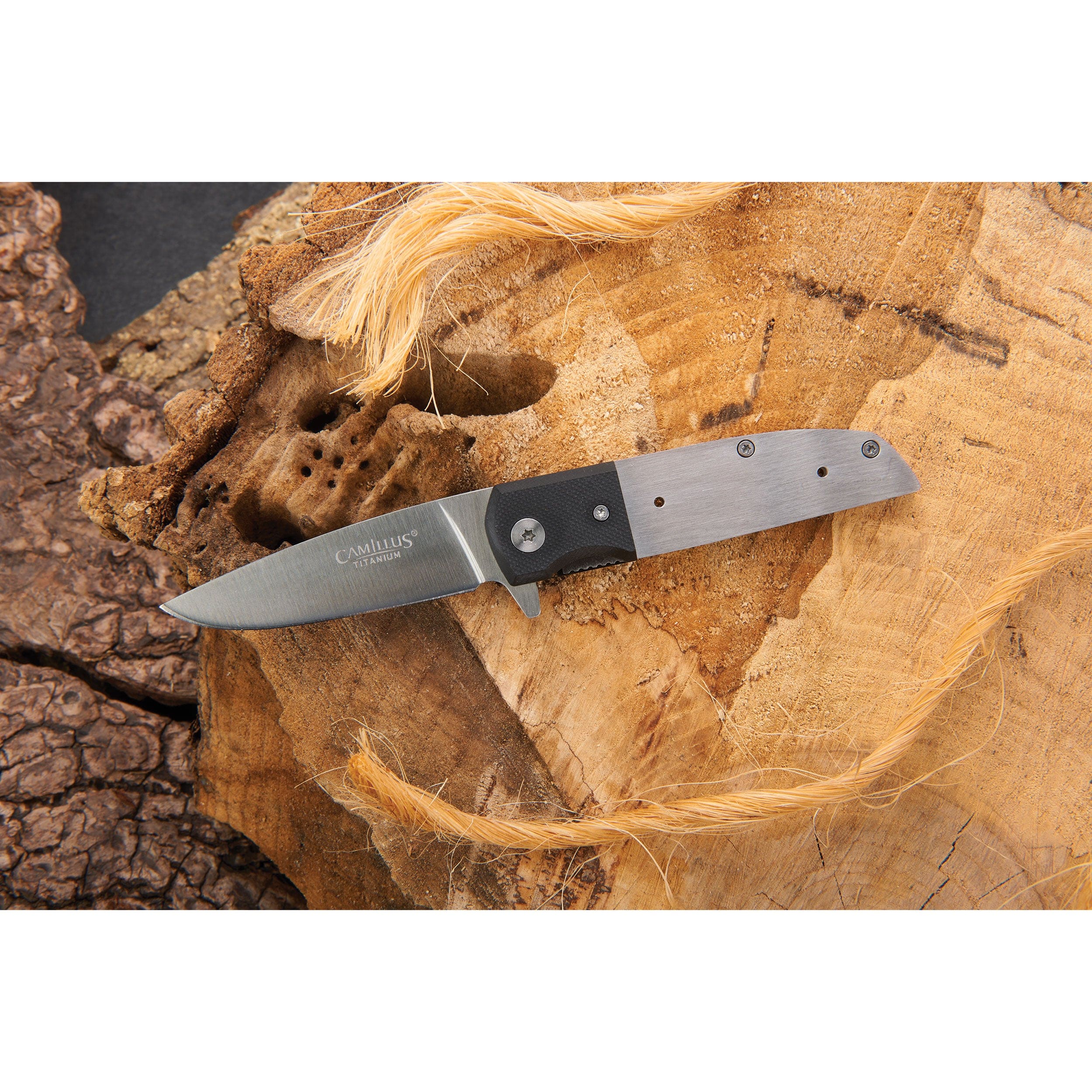 Finster Liner Lock Pocketknife for Hunting and Fishing - 6-7/8" - Unfinished Kit - Image 5