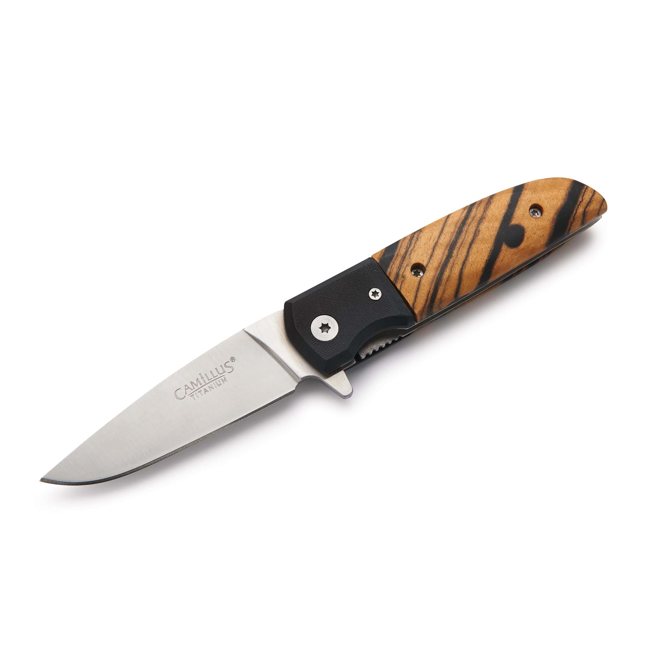 Finster Liner Lock Pocketknife for Hunting and Fishing - 6-7/8" - Unfinished Kit - Image 6