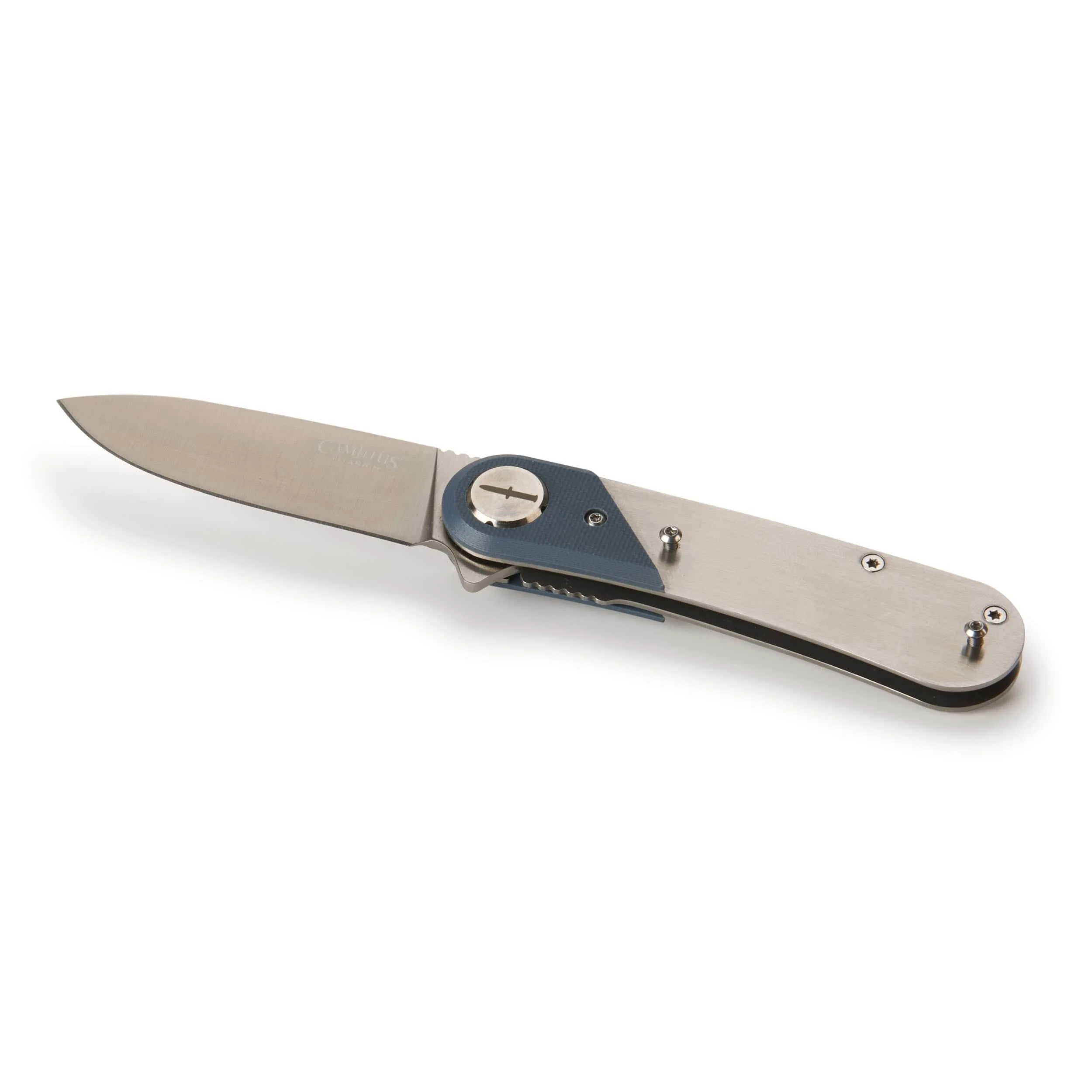 Wildedeer Liner Lock Pocketknife for Hunting and Fishing - Unfinished Kit