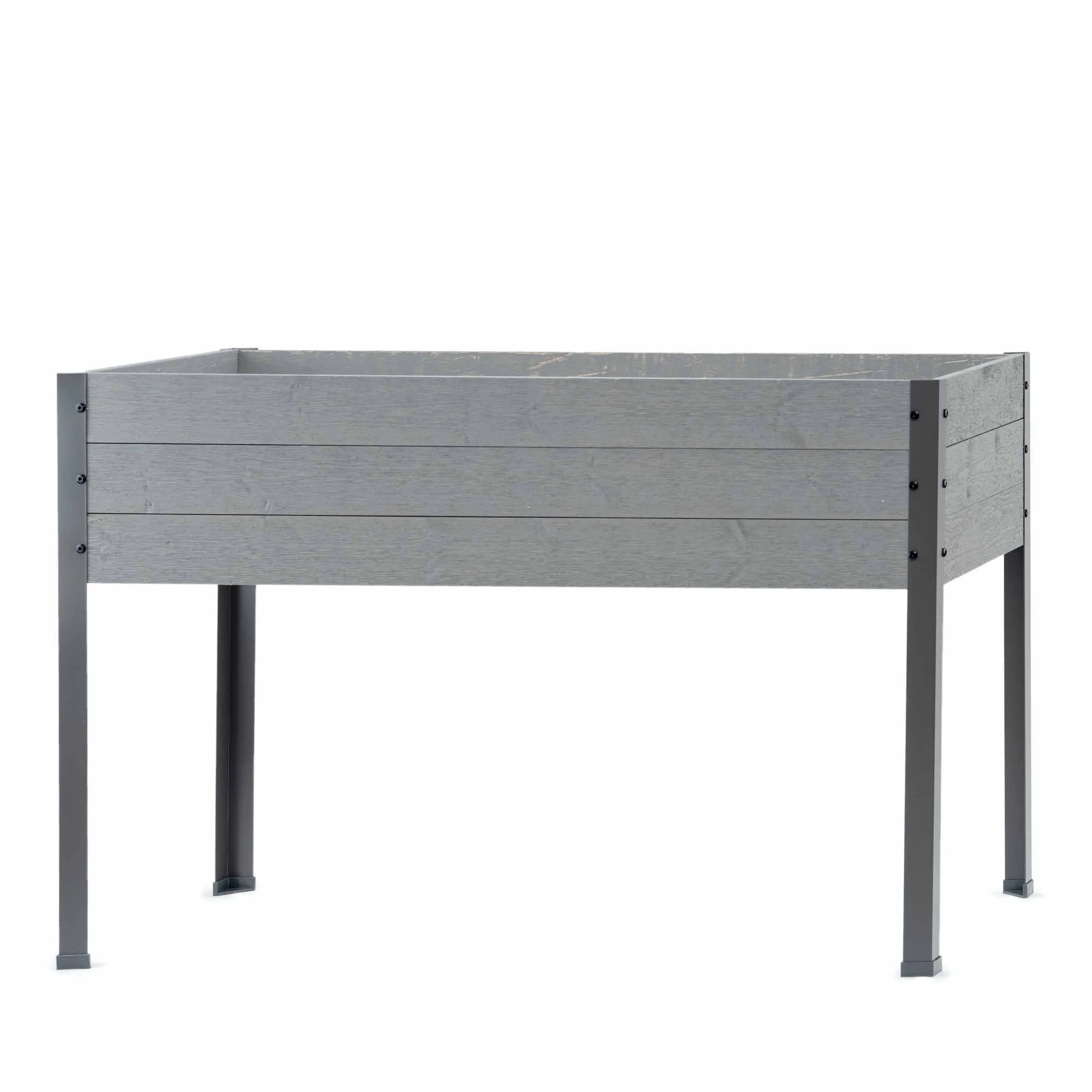 Elevated Planter 21" X 47" X 30"H Gray