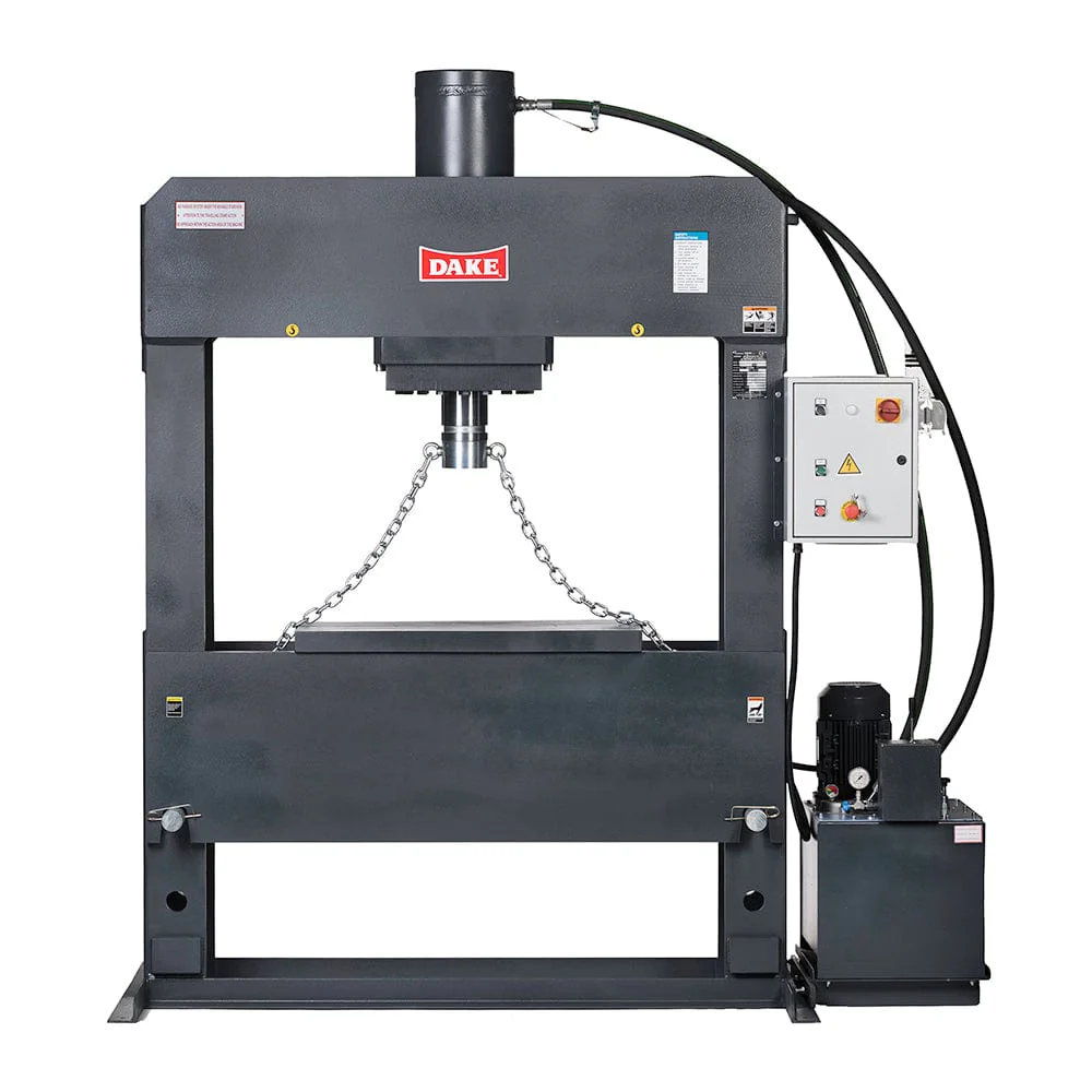 Hydraulic Press - Electrically Operated - H-Frame- 220V - 3 Ph - 200-Ton