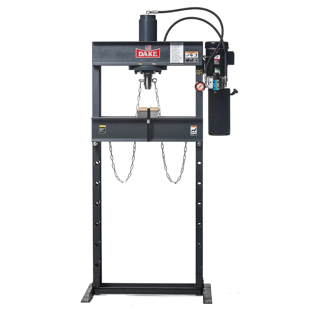 Hydraulic Press - Electrically Operated - H-Frame - 110V - 1 Ph - 25-Ton