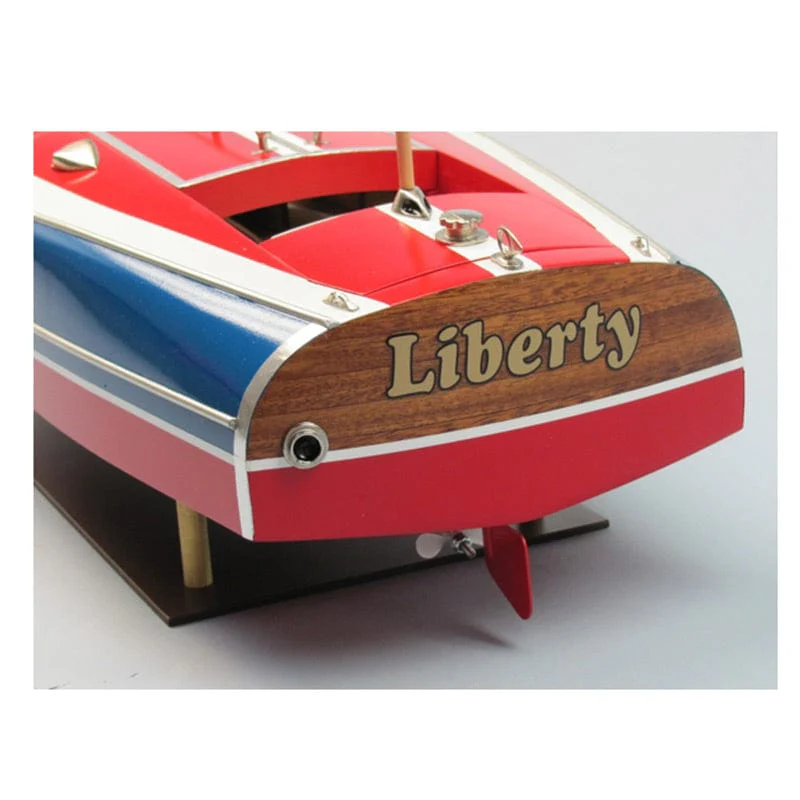 1938 Chris-Craft 16' Painted Racer Boat Model Kit - Image 3