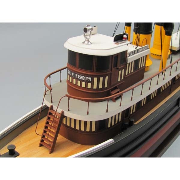 George W. Washburn Tug Boat Model Kit - Image 2