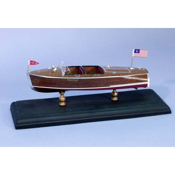 Laser Classic Boat Model Kit Chris-Craft 1940 Barrel Back - Image 2